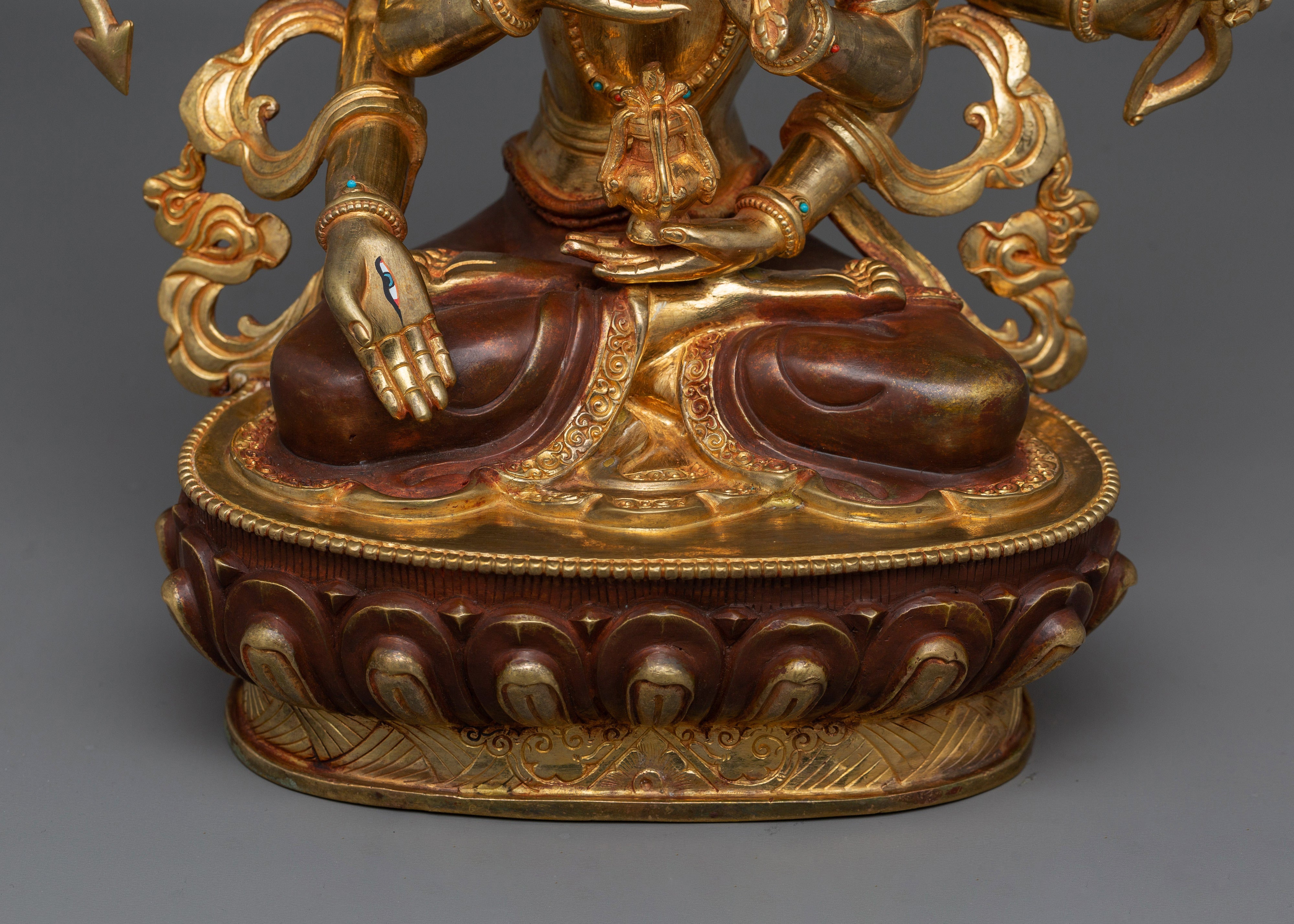 Namgyalma Sadhana Statue | Handmade Figure of Long Life and Purification