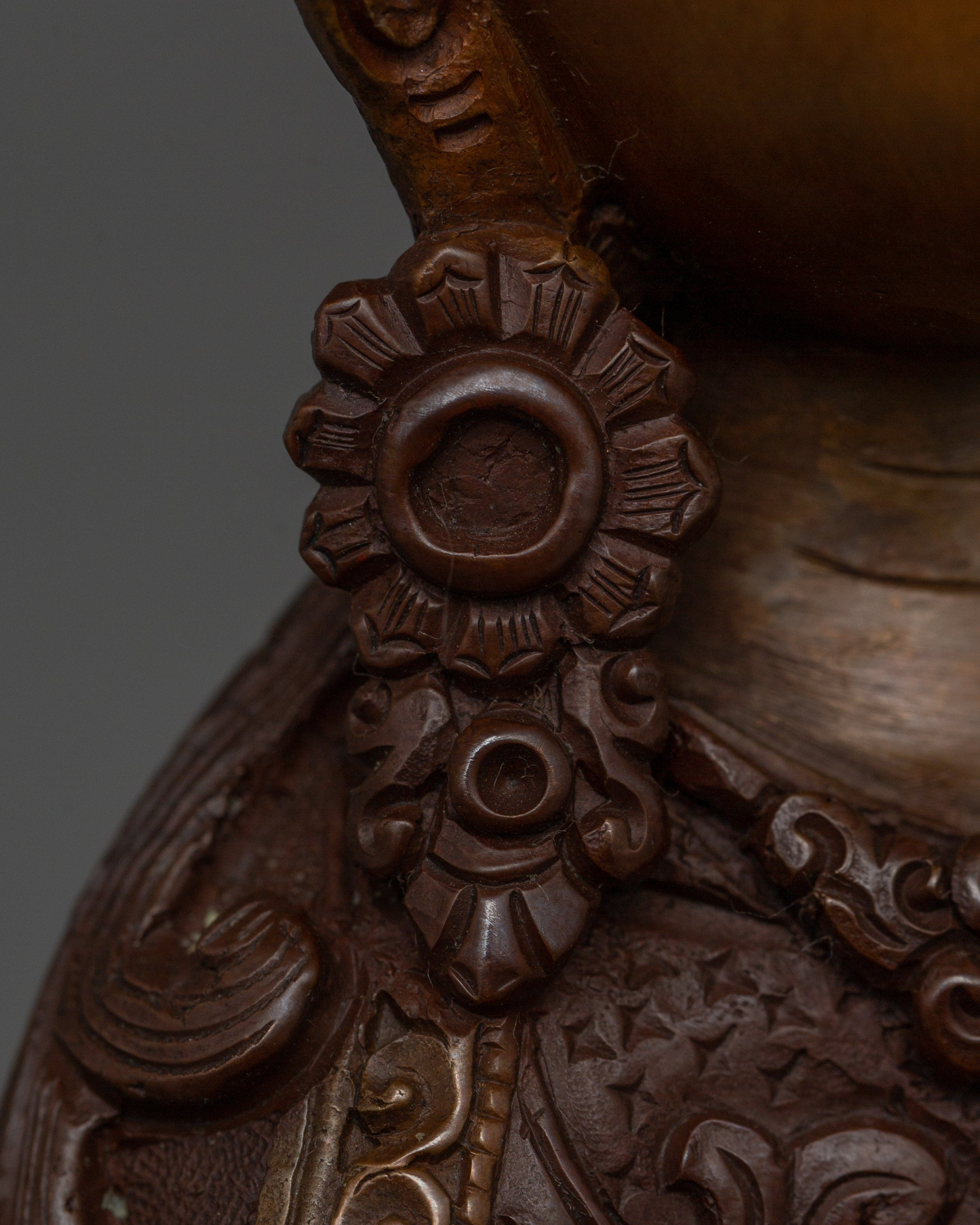 Padmasambhava The Second Buddha Statue | Oxidized Copper Buddhist Guru