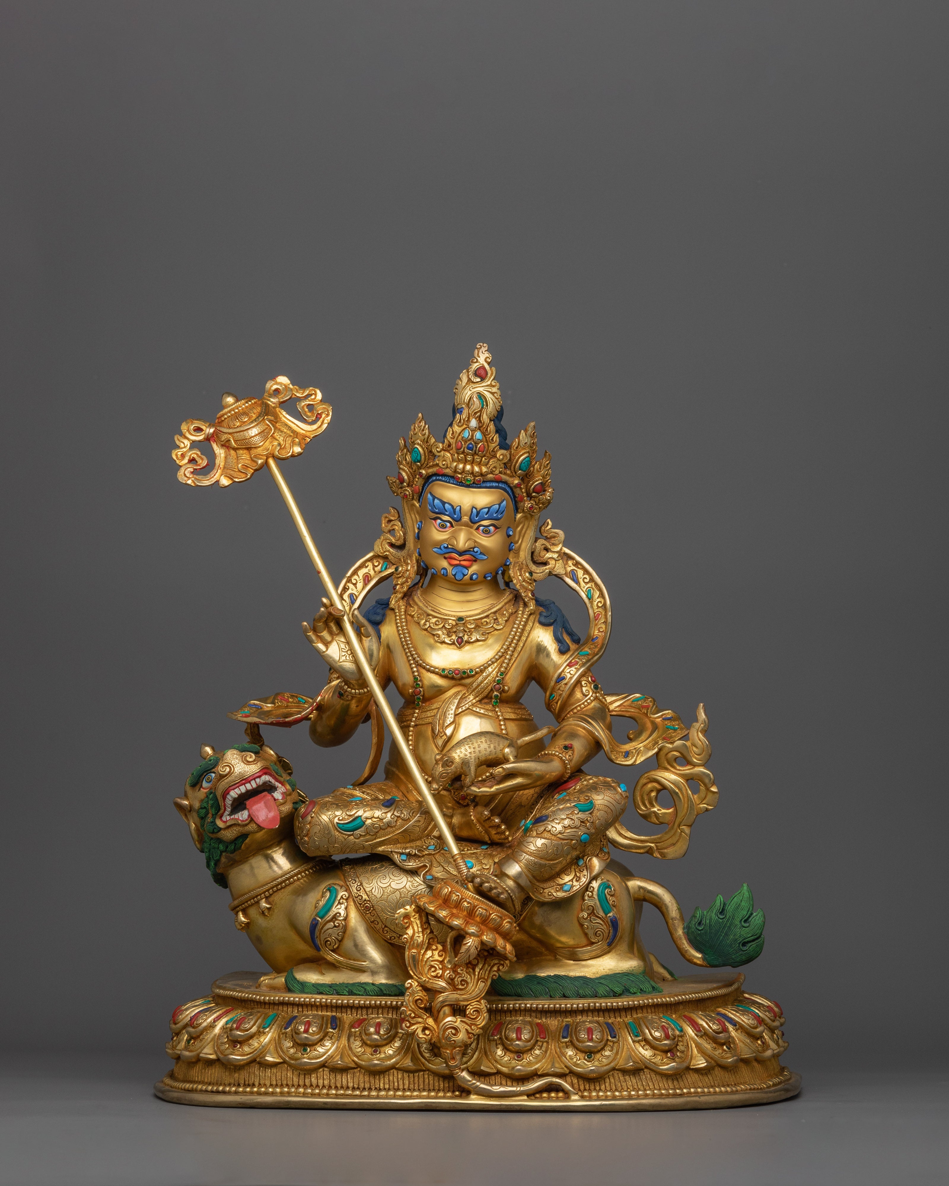 Deity Namtoshe or Vaishravana Statue | The Lord of Wealth and Prosperity