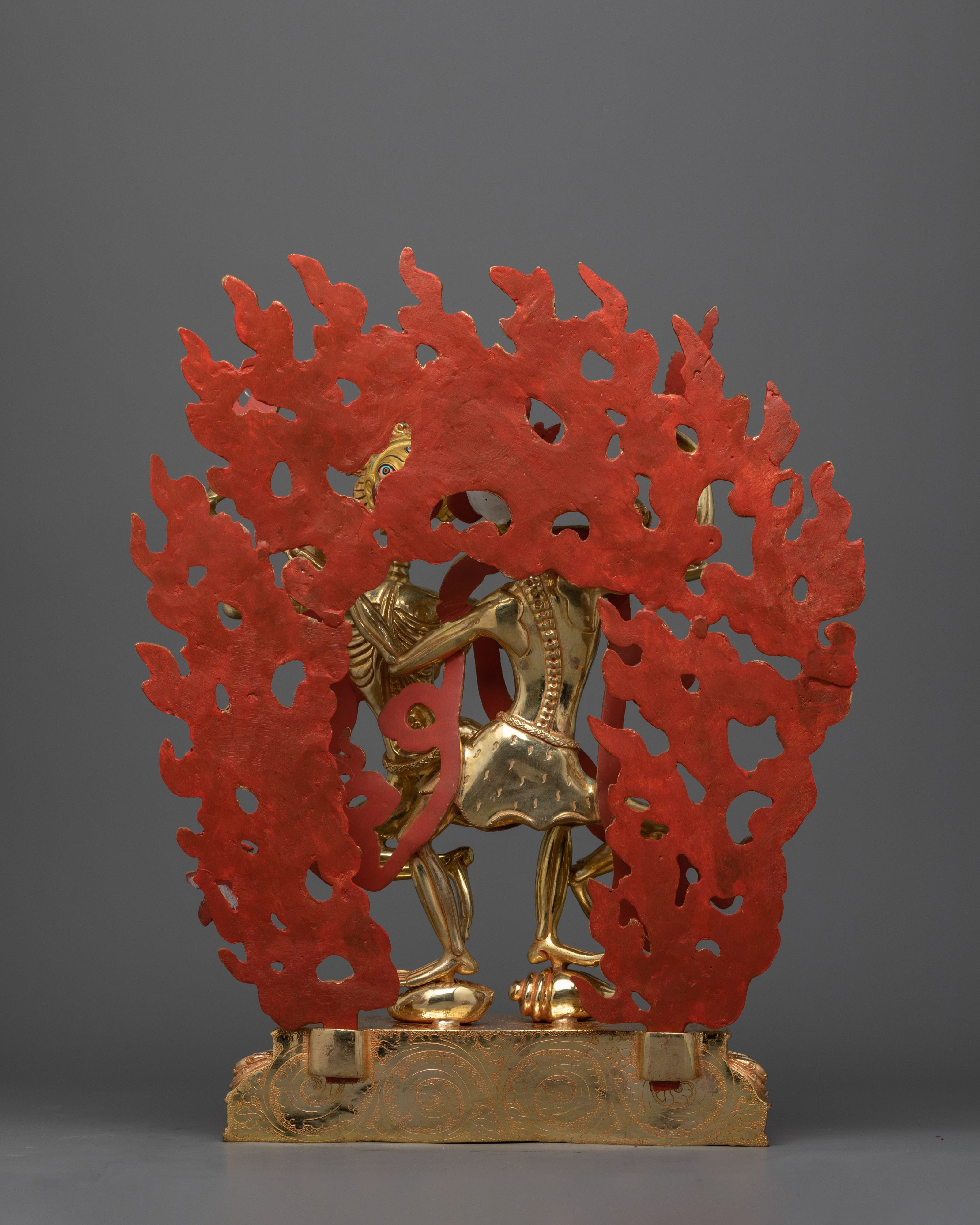Chitipati Buddhist Protector Deity Sculpture | Lord of the Cremation Grounds