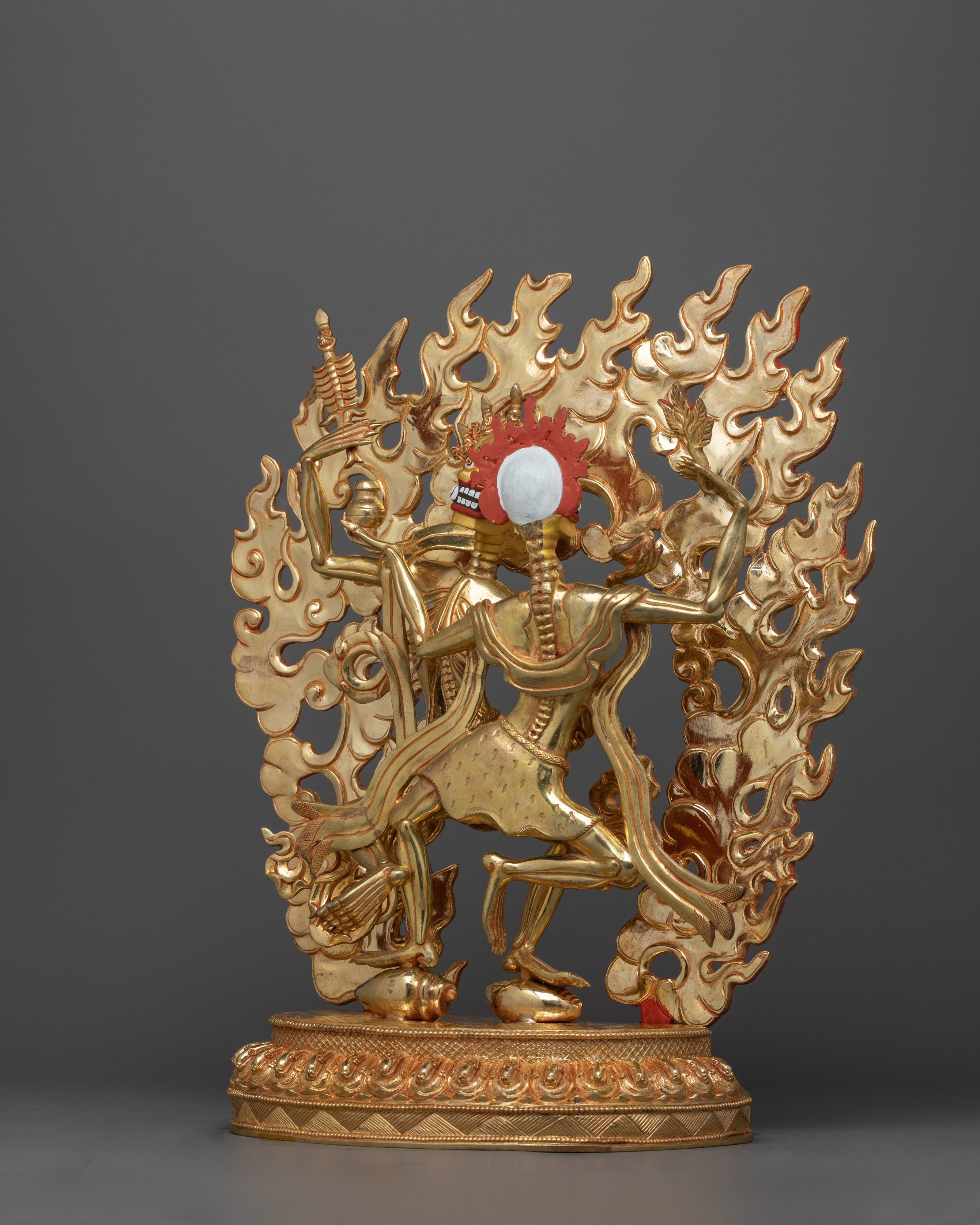 Chitipati Buddhist Protector Deity Sculpture | Lord of the Cremation Grounds