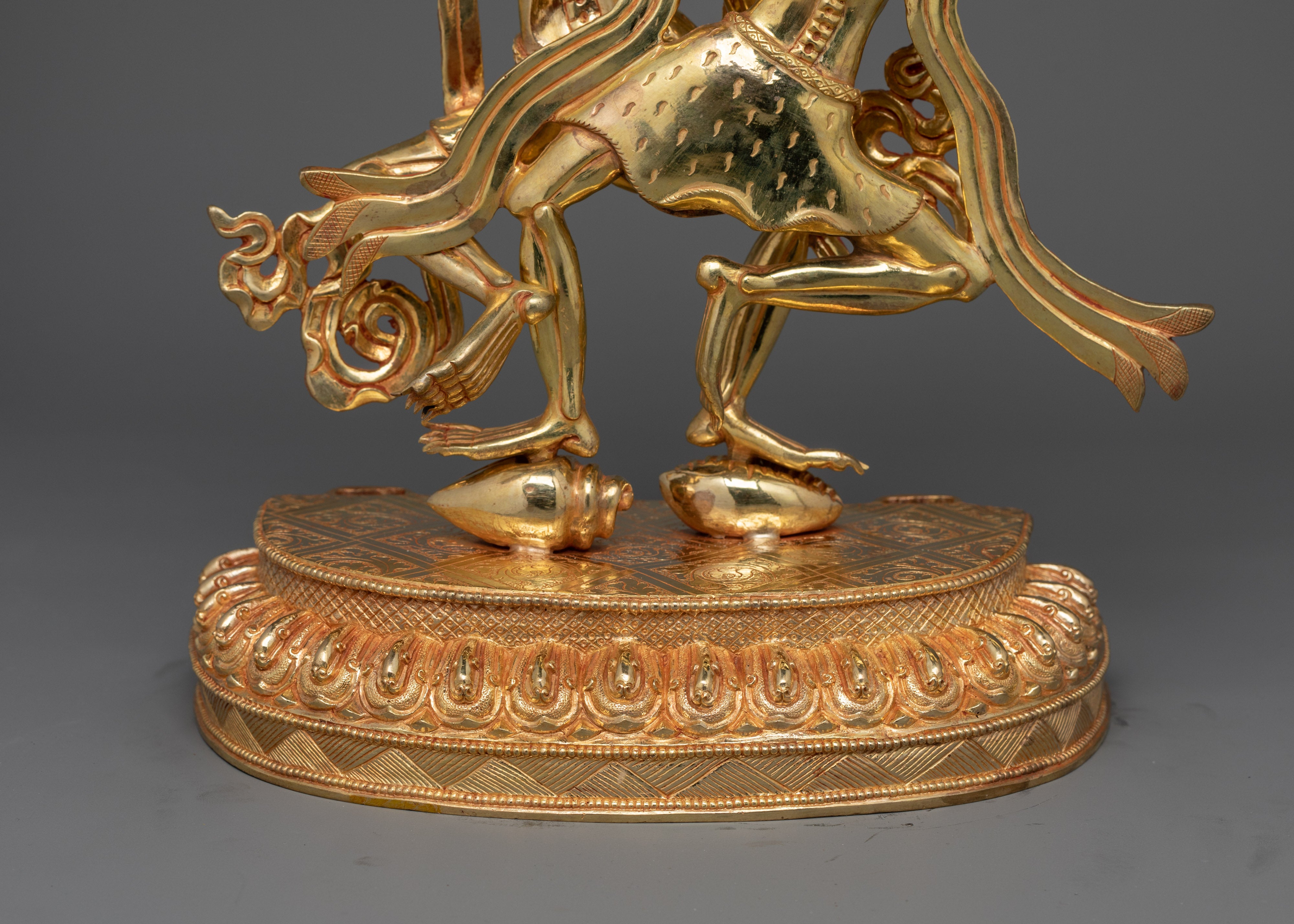 Chitipati Buddhist Protector Deity Sculpture | Lord of the Cremation Grounds