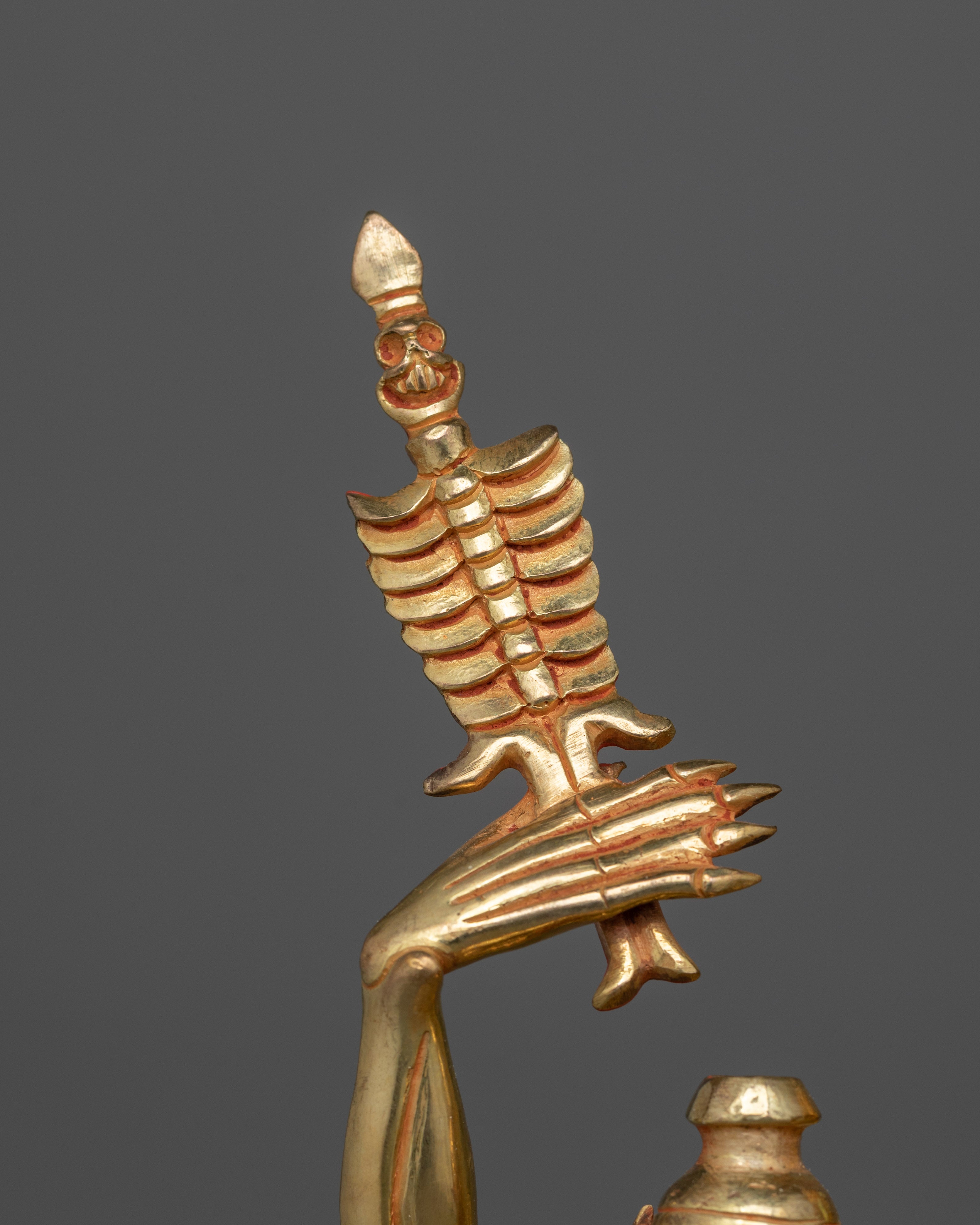 Chitipati Buddhist Protector Deity Sculpture | Lord of the Cremation Grounds