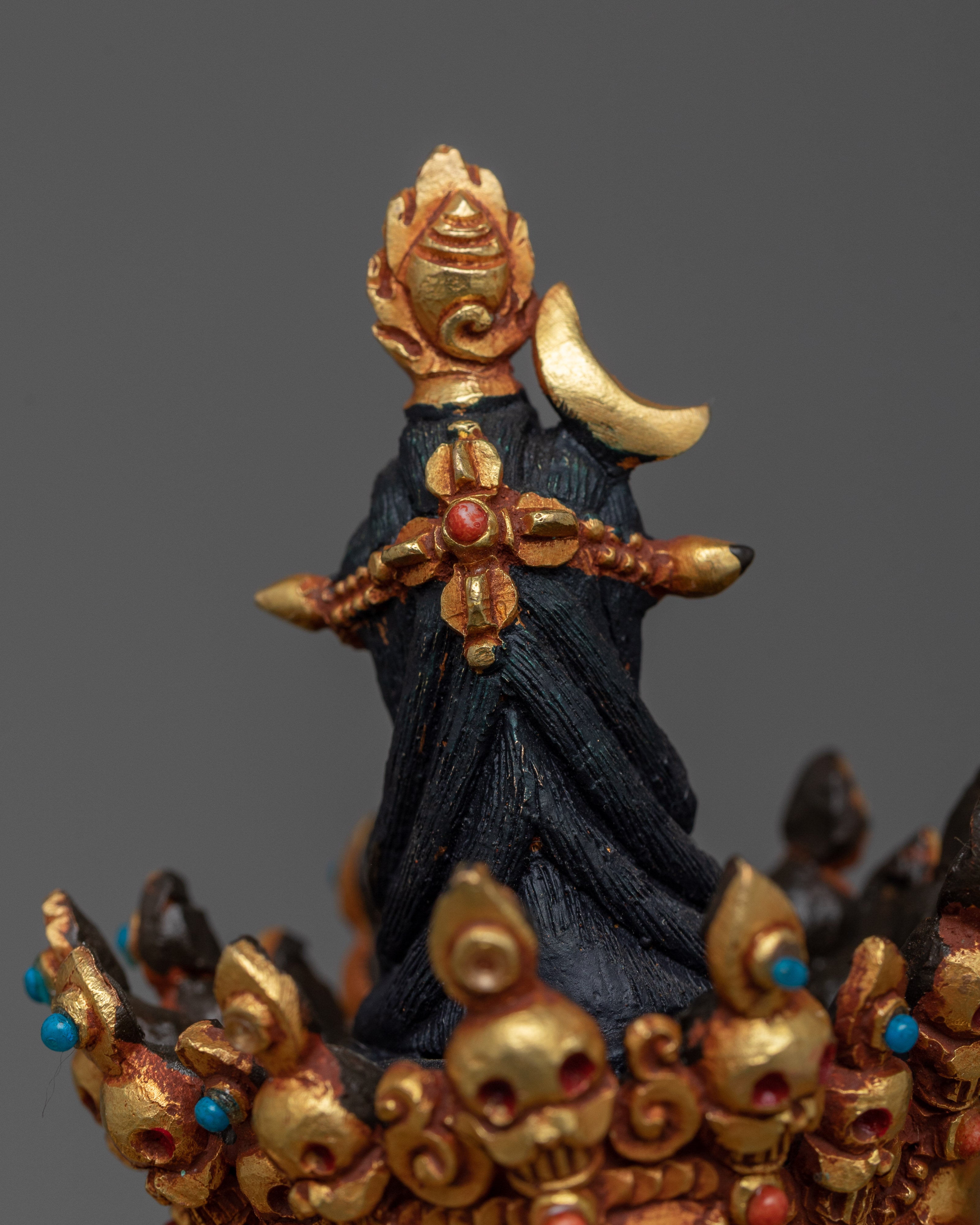 Chakrasamvara Tantric Meditational Yidam Statue | Vajrayana Rituals Wrathful Deity