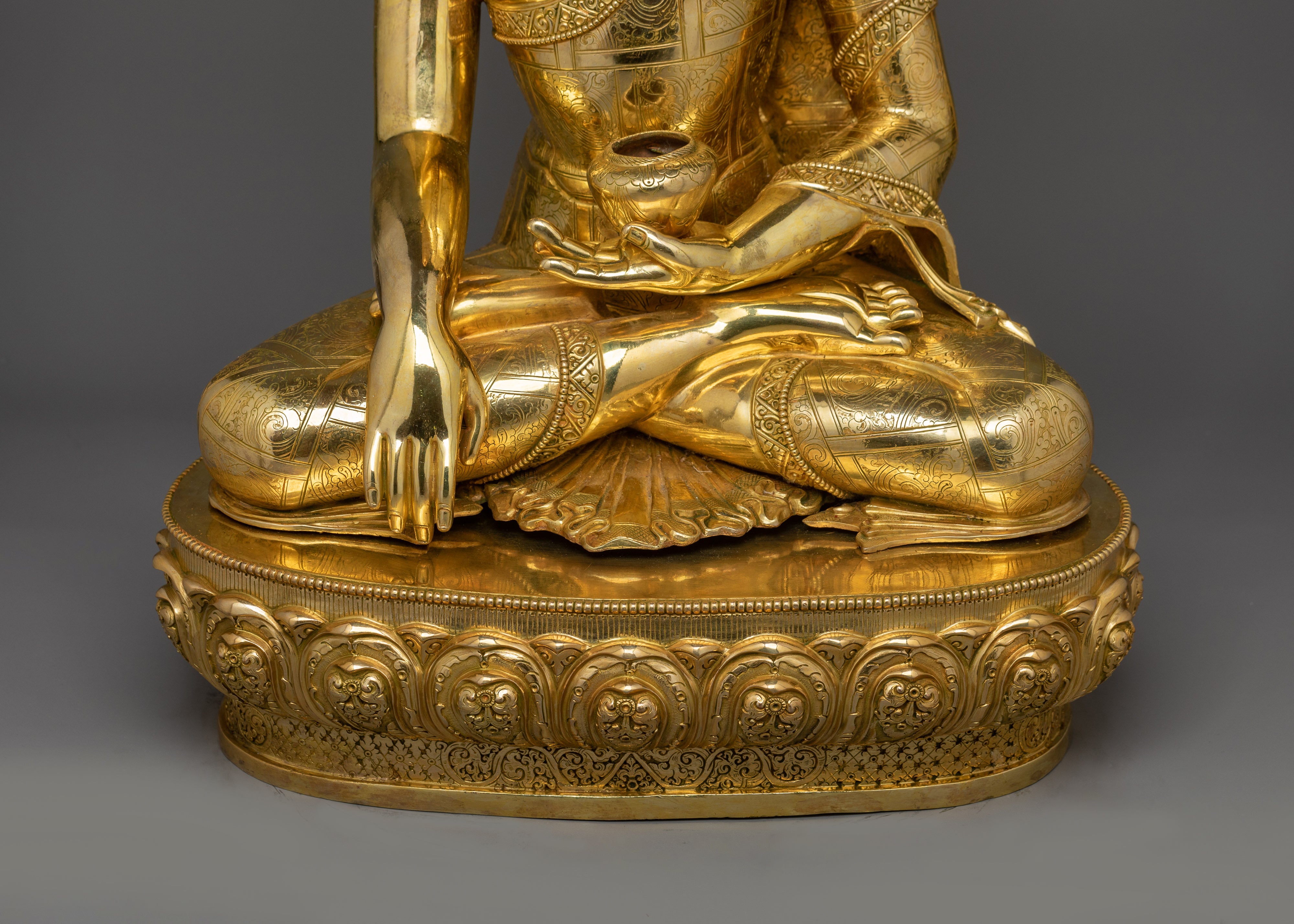 Historical Buddha Figurine for Spiritual Enlightenment | Symbol of mindfulness practice