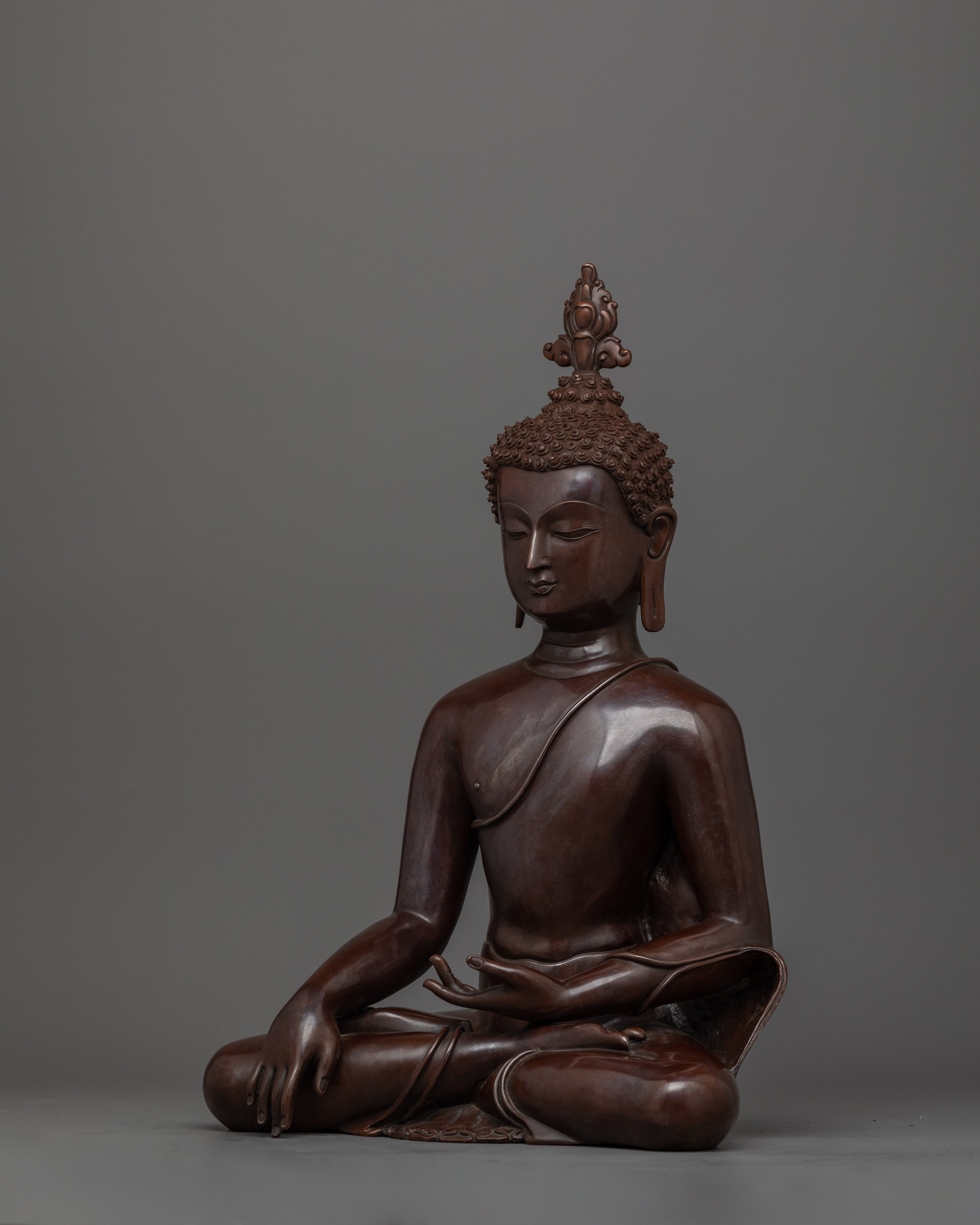 Shakyamuni Buddha Fine Copper Statue | The Enlightened One