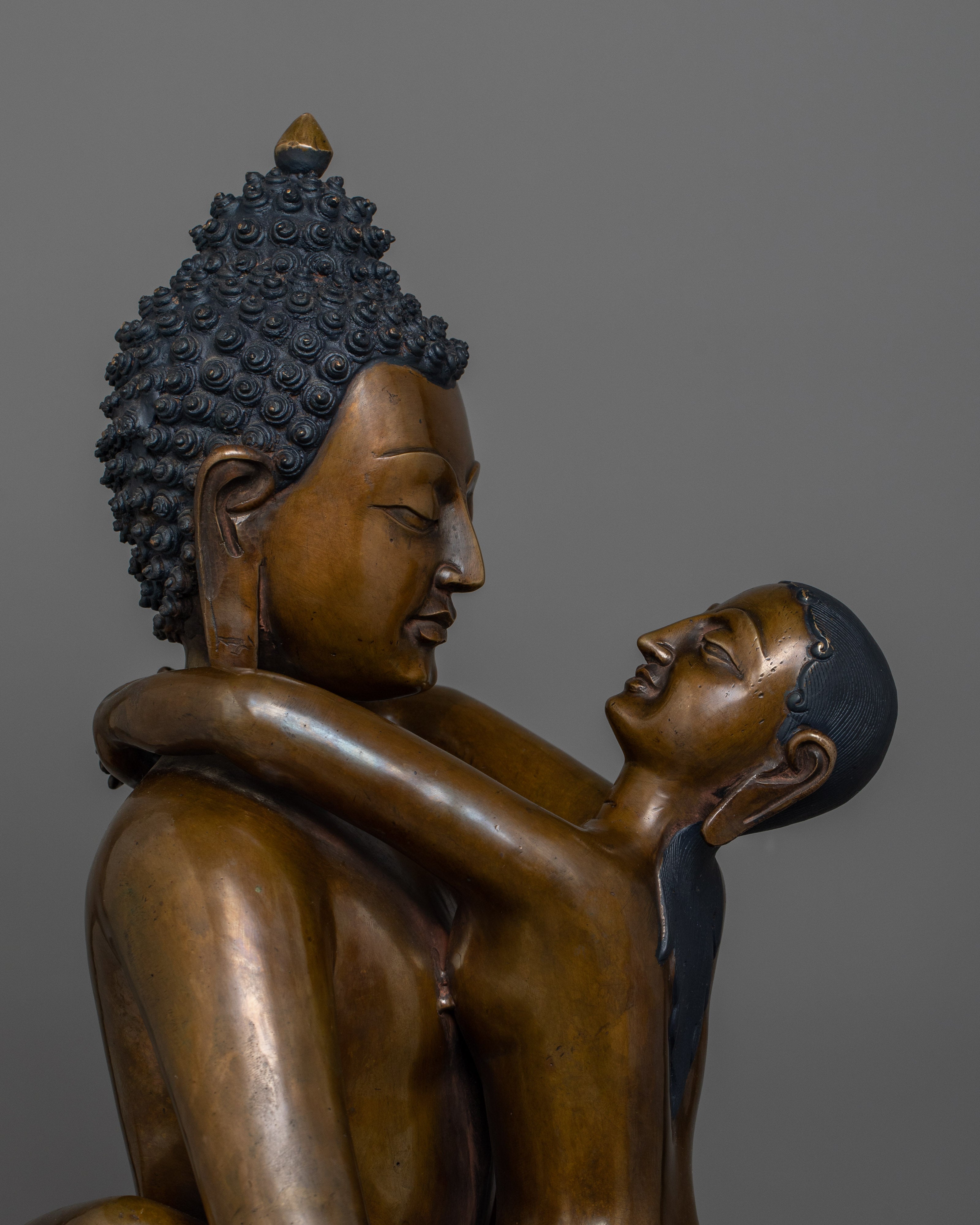 Samantabhadra With Samantabhadri Consort Statue | The primordial Buddha