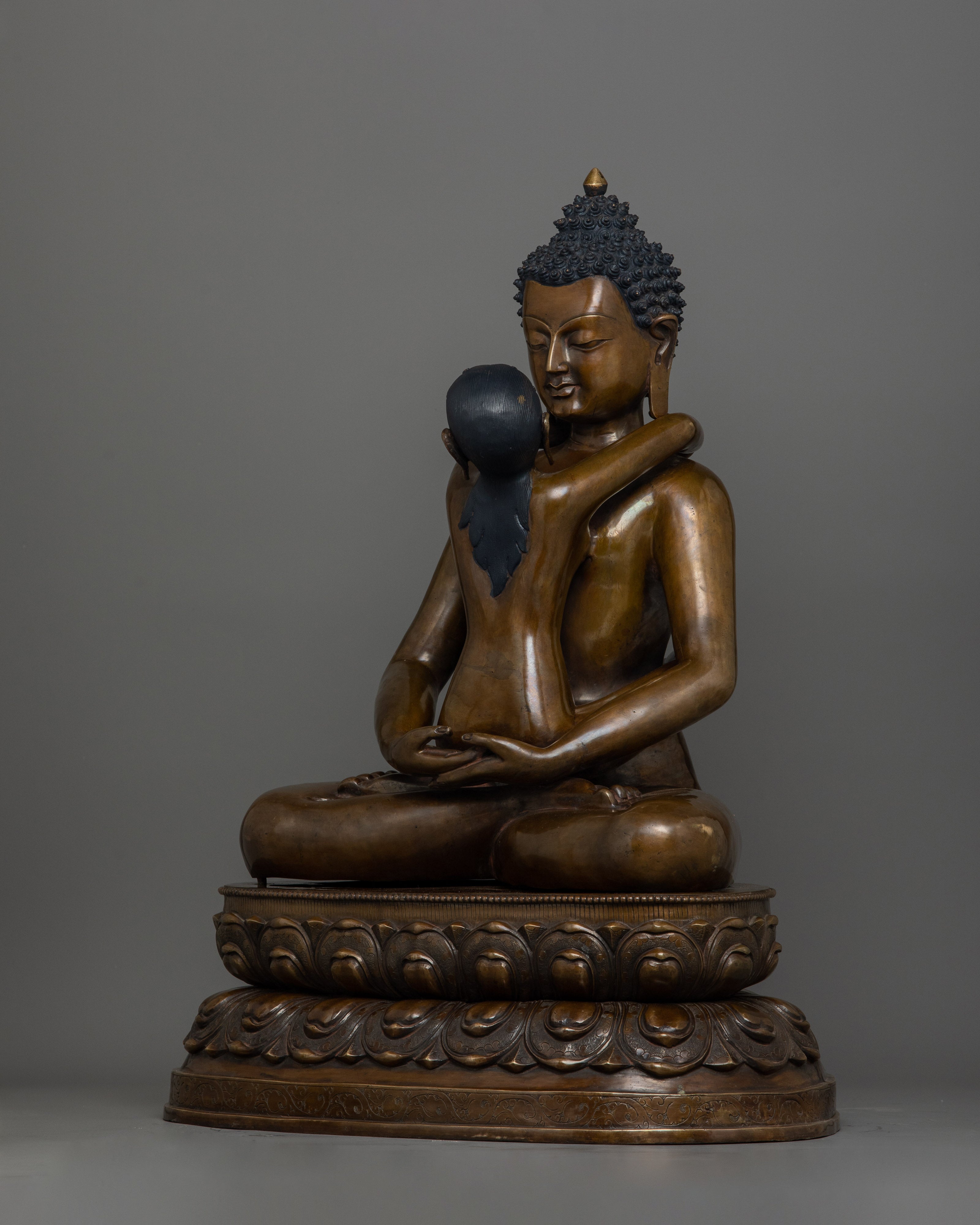 Samantabhadra With Samantabhadri Consort Statue | The primordial Buddha