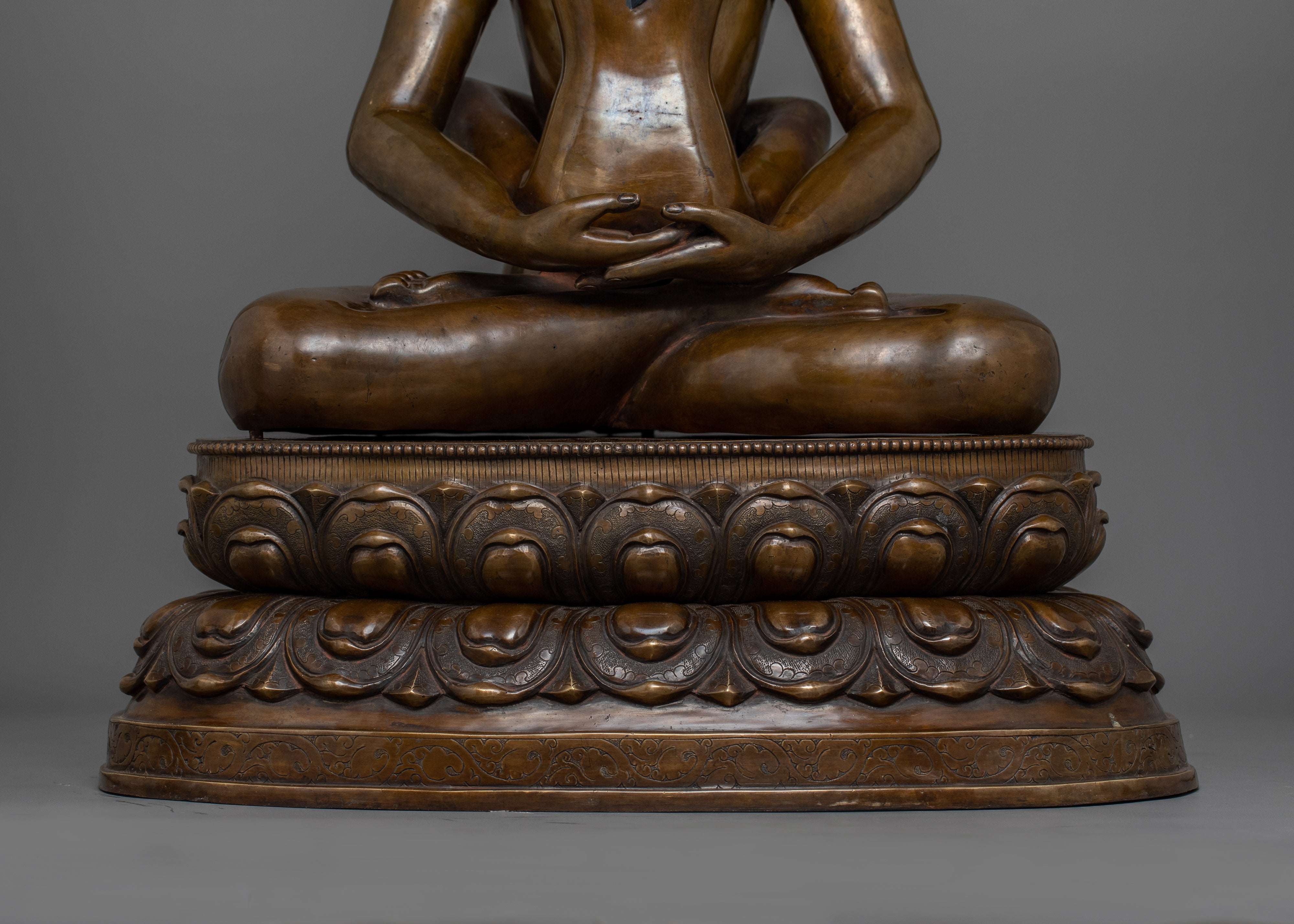 Samantabhadra With Samantabhadri Consort Statue | The primordial Buddha