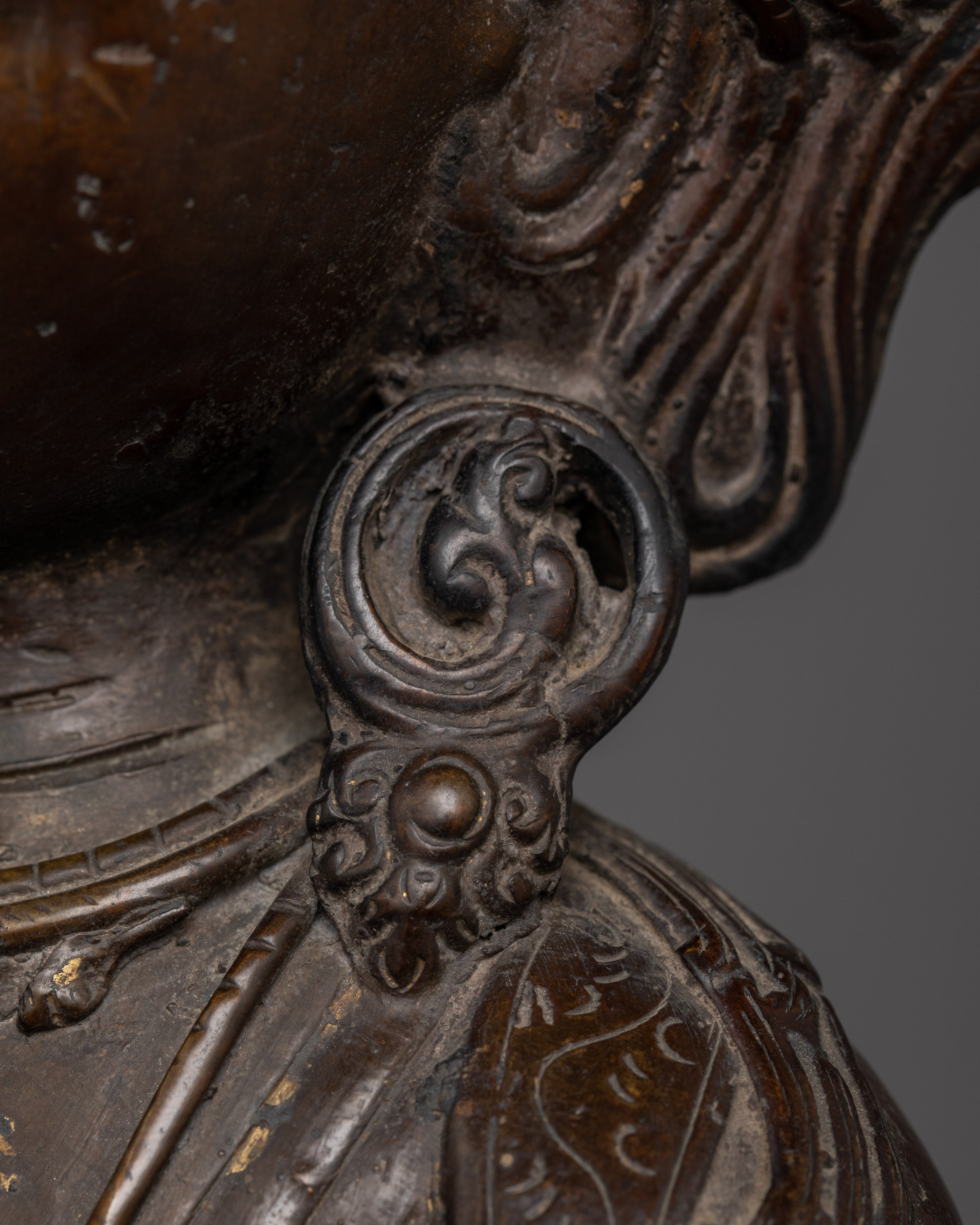 60 Years Old Antique Primordial Buddha Vajradhara Sculpture | Dharma Buddha