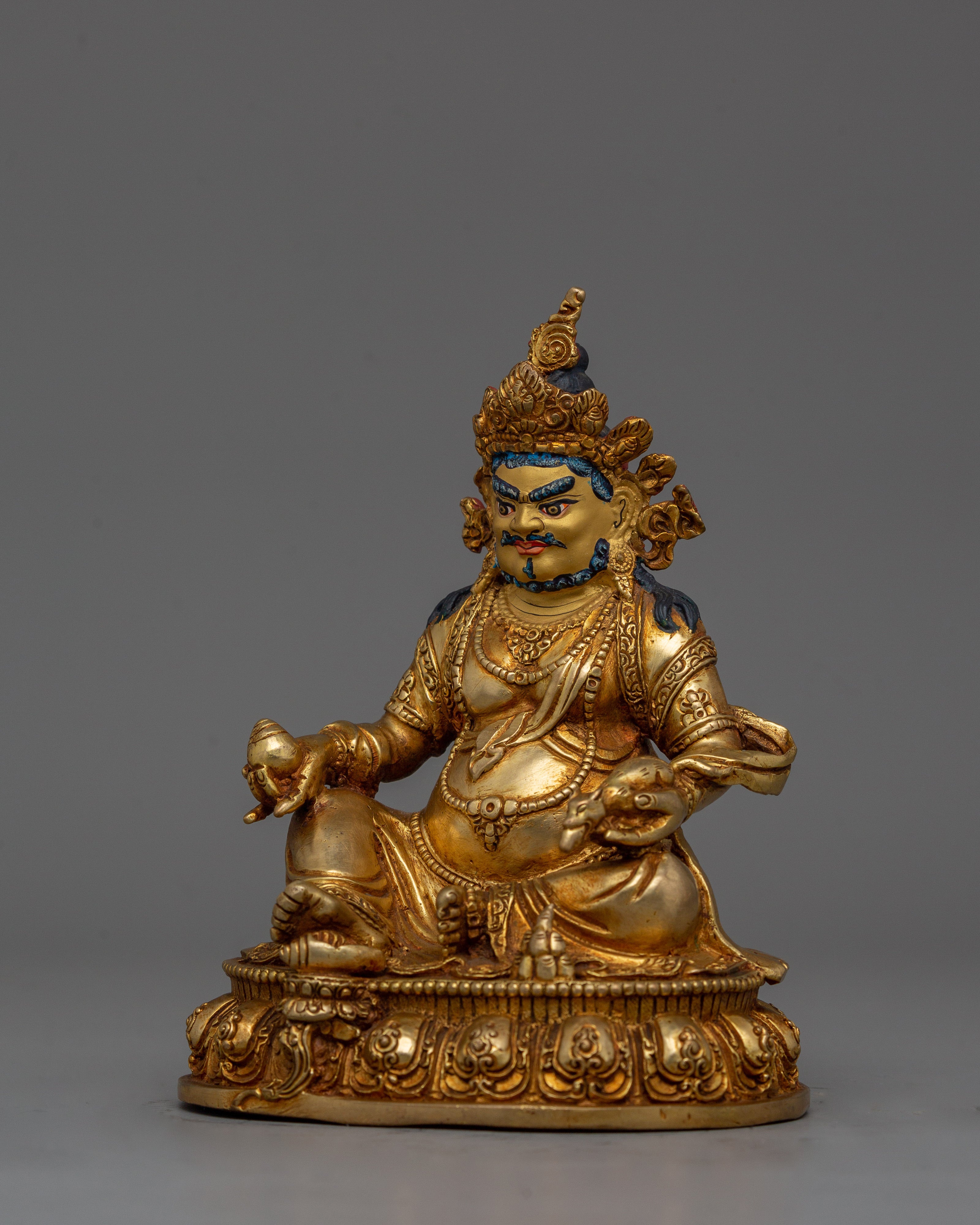 Spiritual Guardian Dzambhala Statue | Icon for Material and Spiritual Abundance