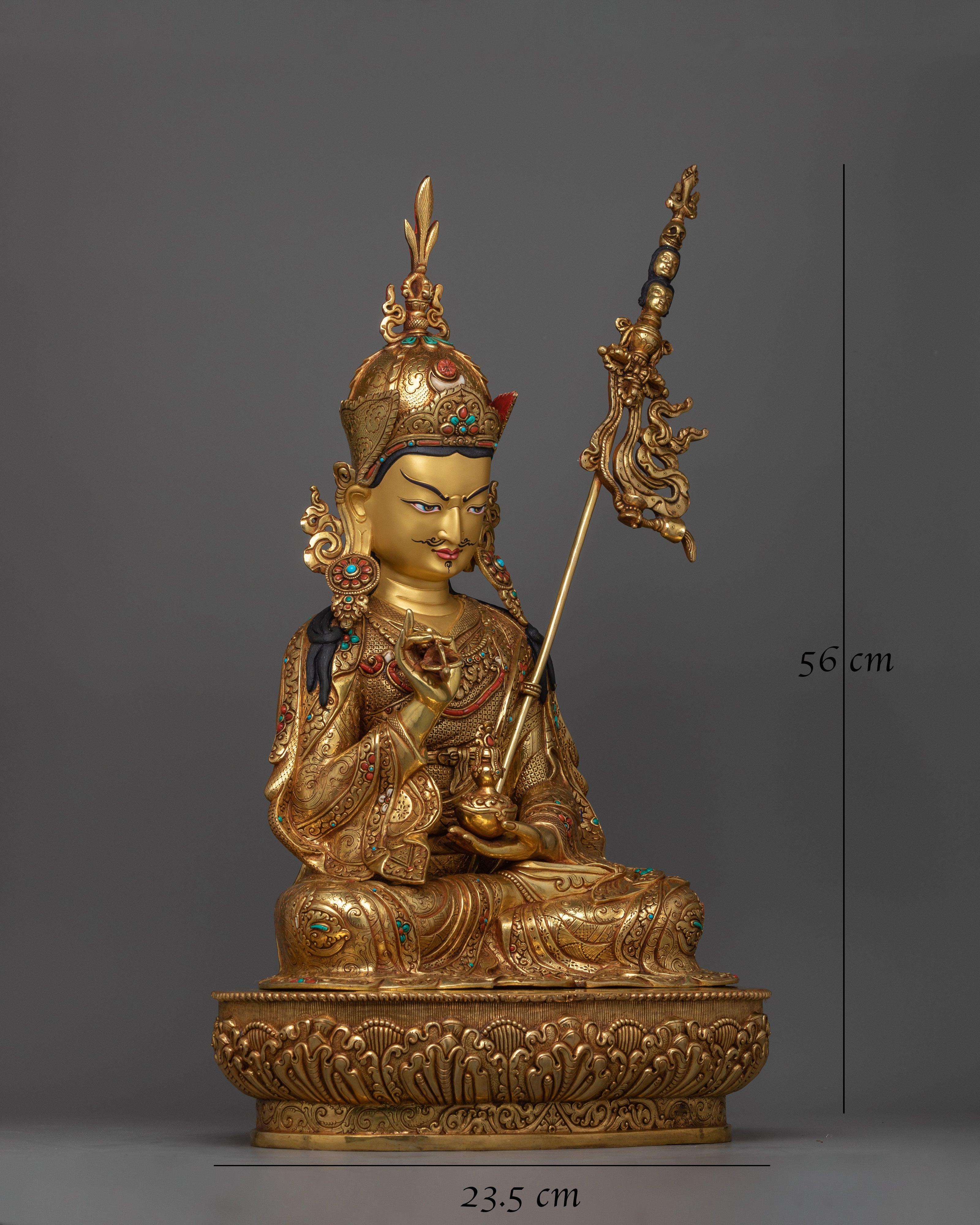 guru-tsokye-dorje-gold-statue