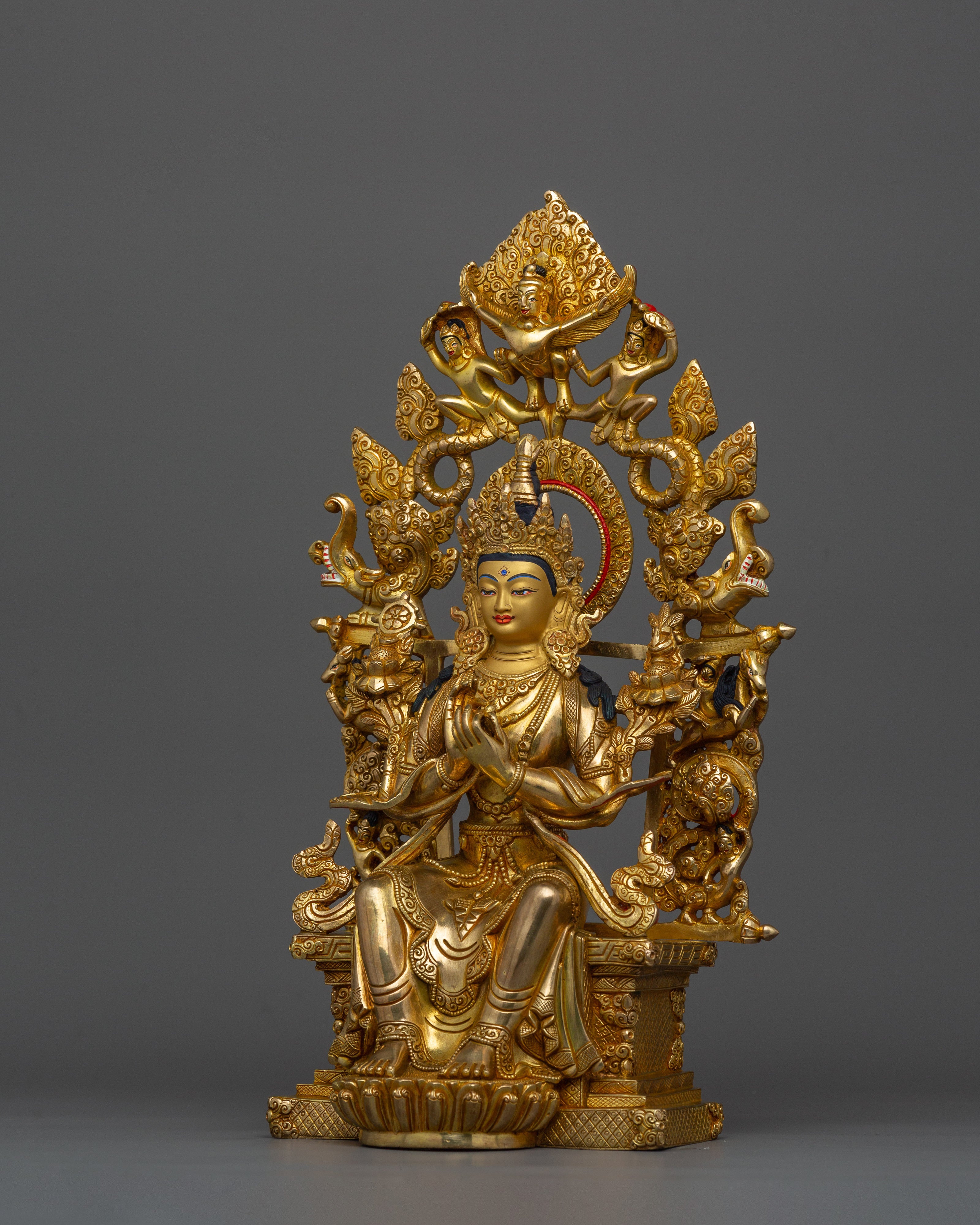 Tibetan Maitreya Future Buddha Figurine | Symbol of Peace and Inner Harmony