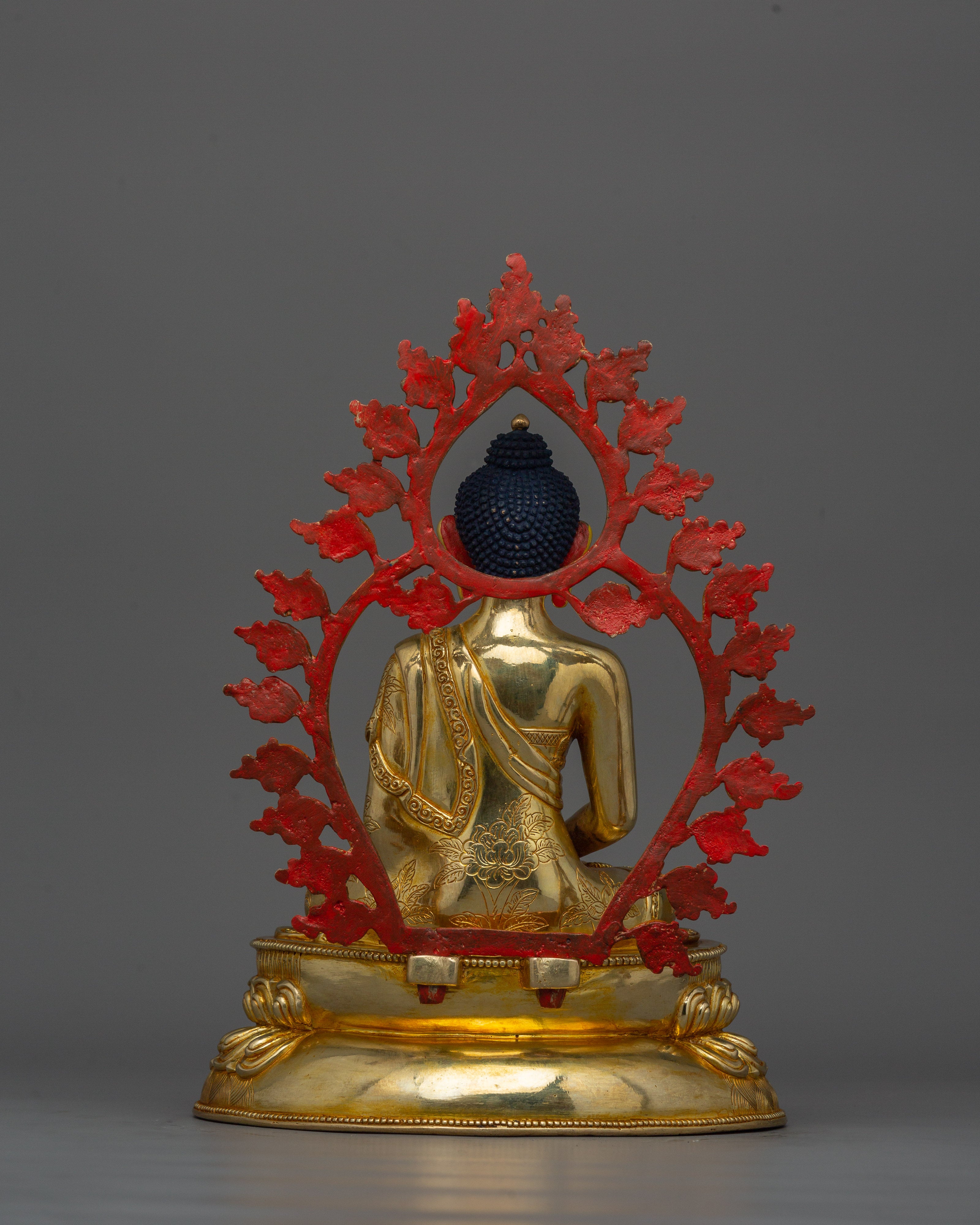 Handmade Tibetan Amitabha Buddha Figurine | Buddha of Pure Land Buddhism