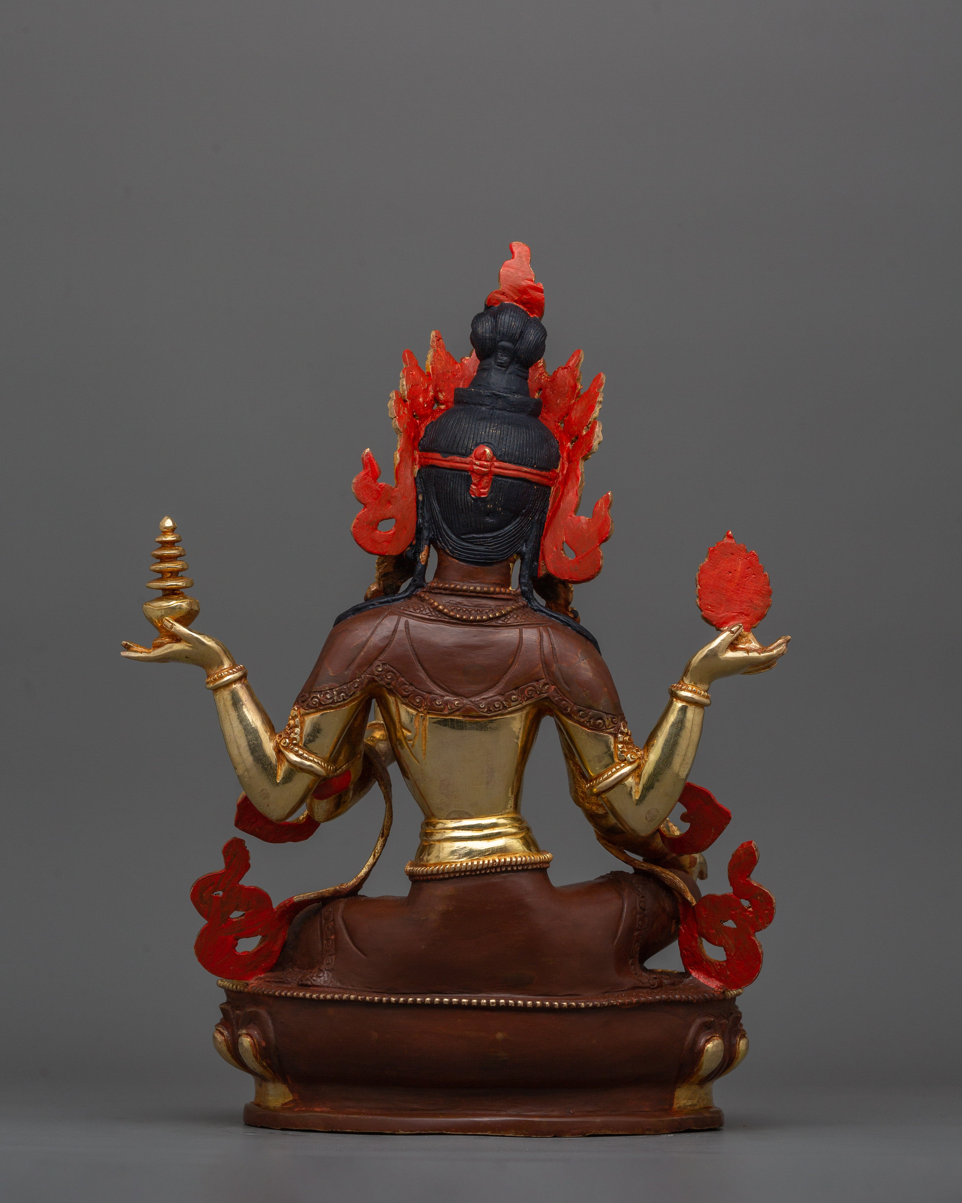 Hindu Goddess Laxmi Sculpture | Statue for Wealth and Abundance Rituals