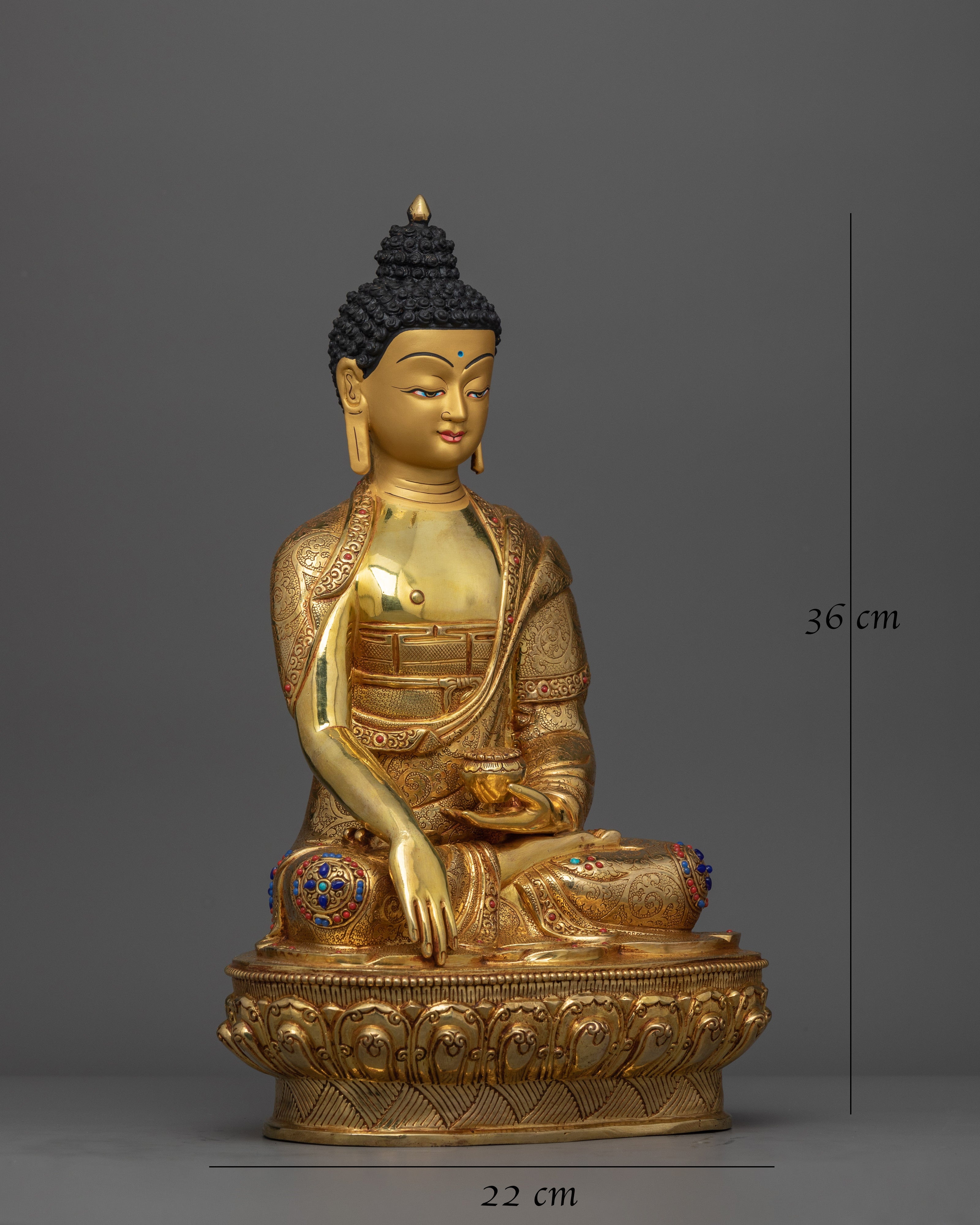 tibetan-enlightened-shakyamuni-buddha-figurine