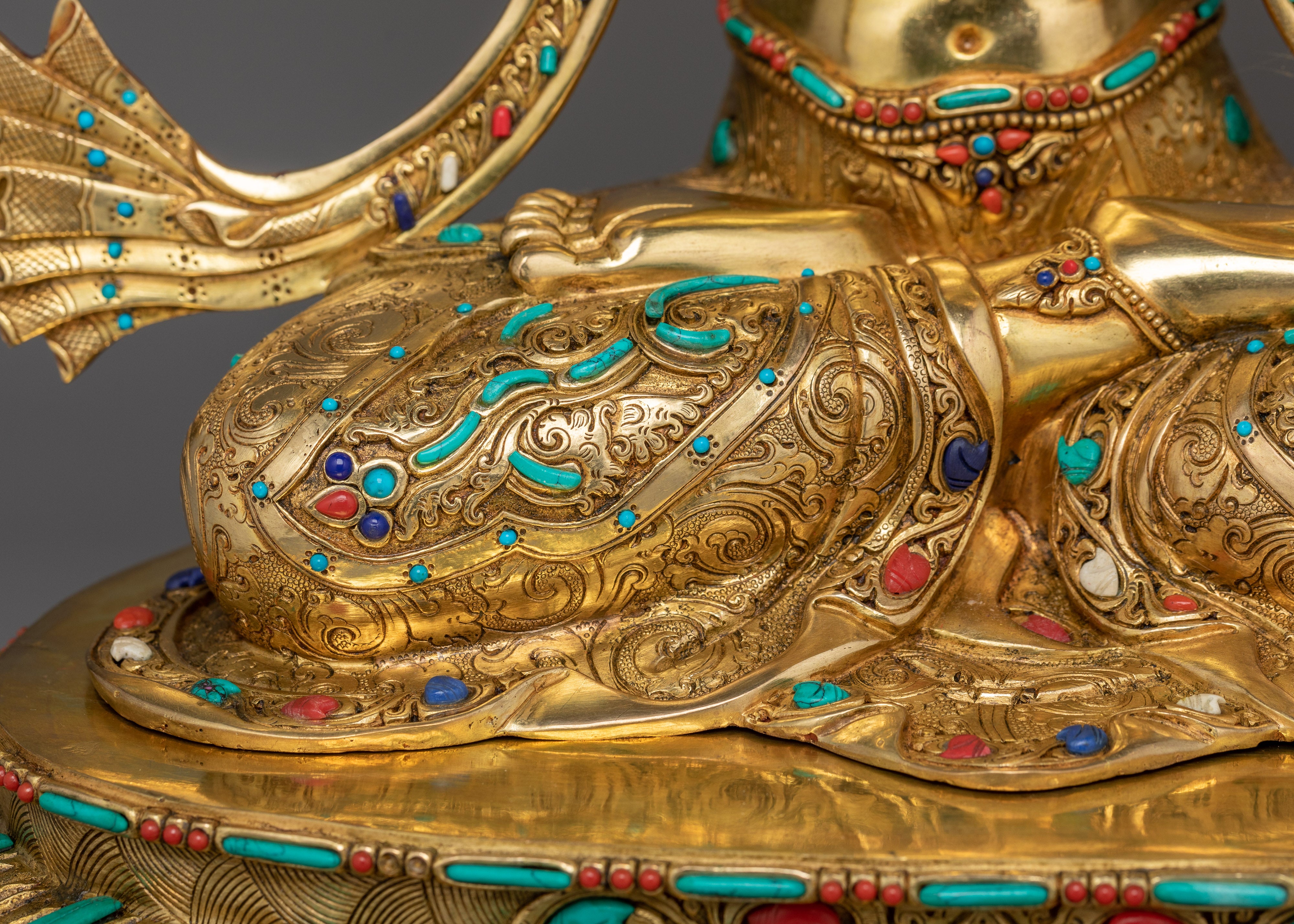 The Bodhisattva of Wisdom Manjushri Figurine | Teacher of the Buddhas