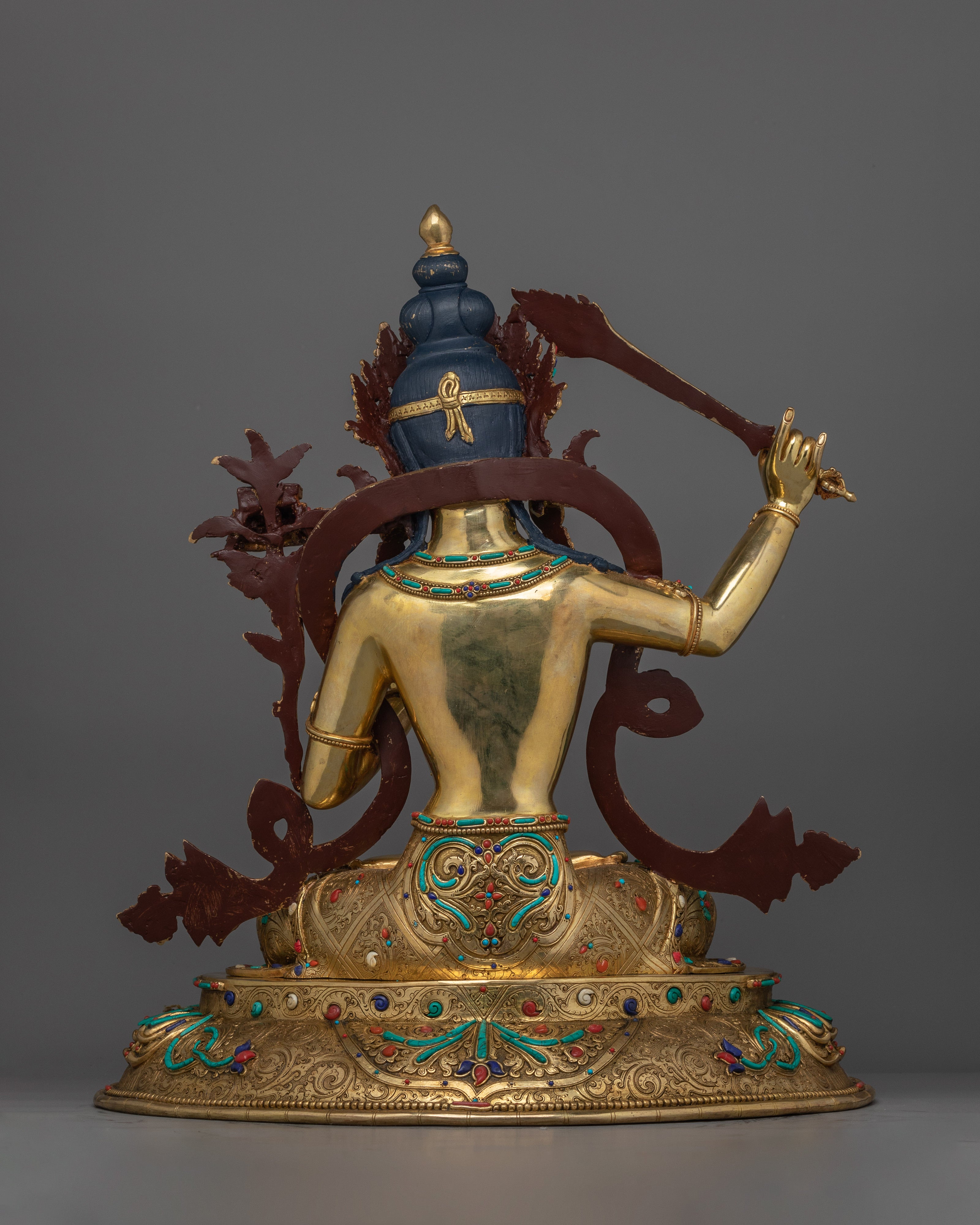 The Bodhisattva of Wisdom Manjushri Figurine | Teacher of the Buddhas