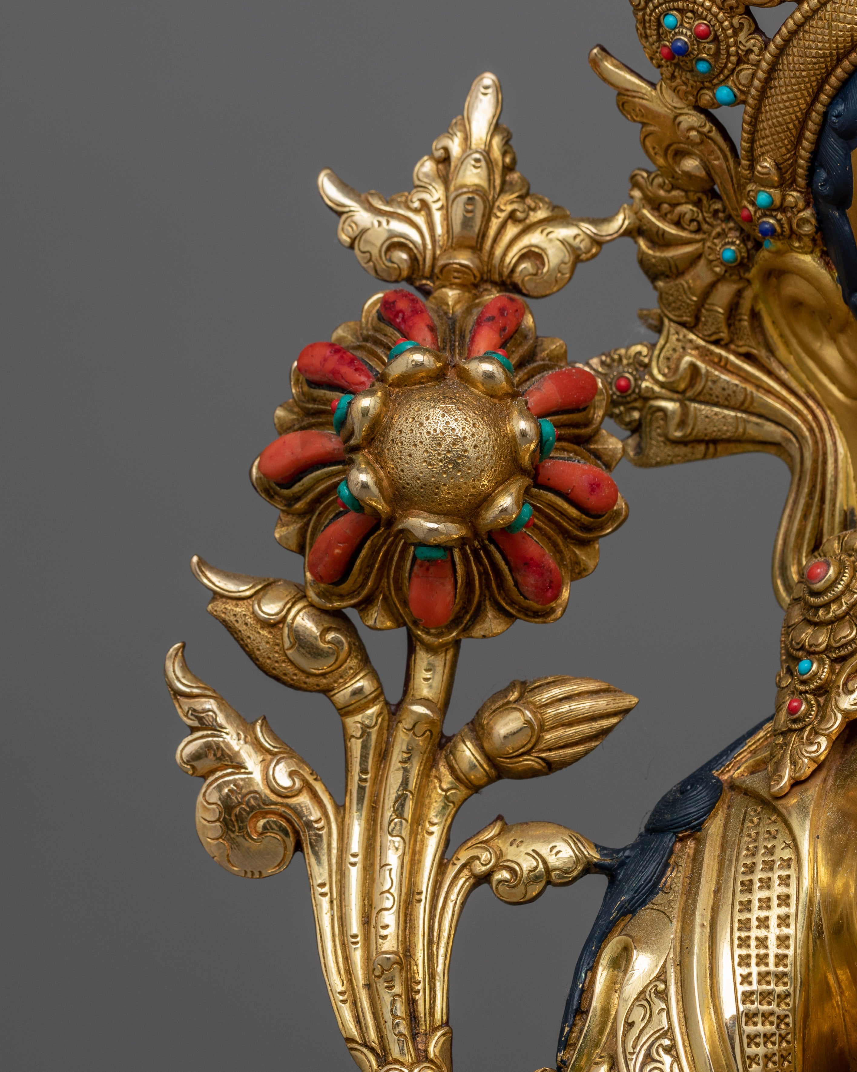 Female Bodhisattva Green Tara Statue | The Embodiment of Compassion