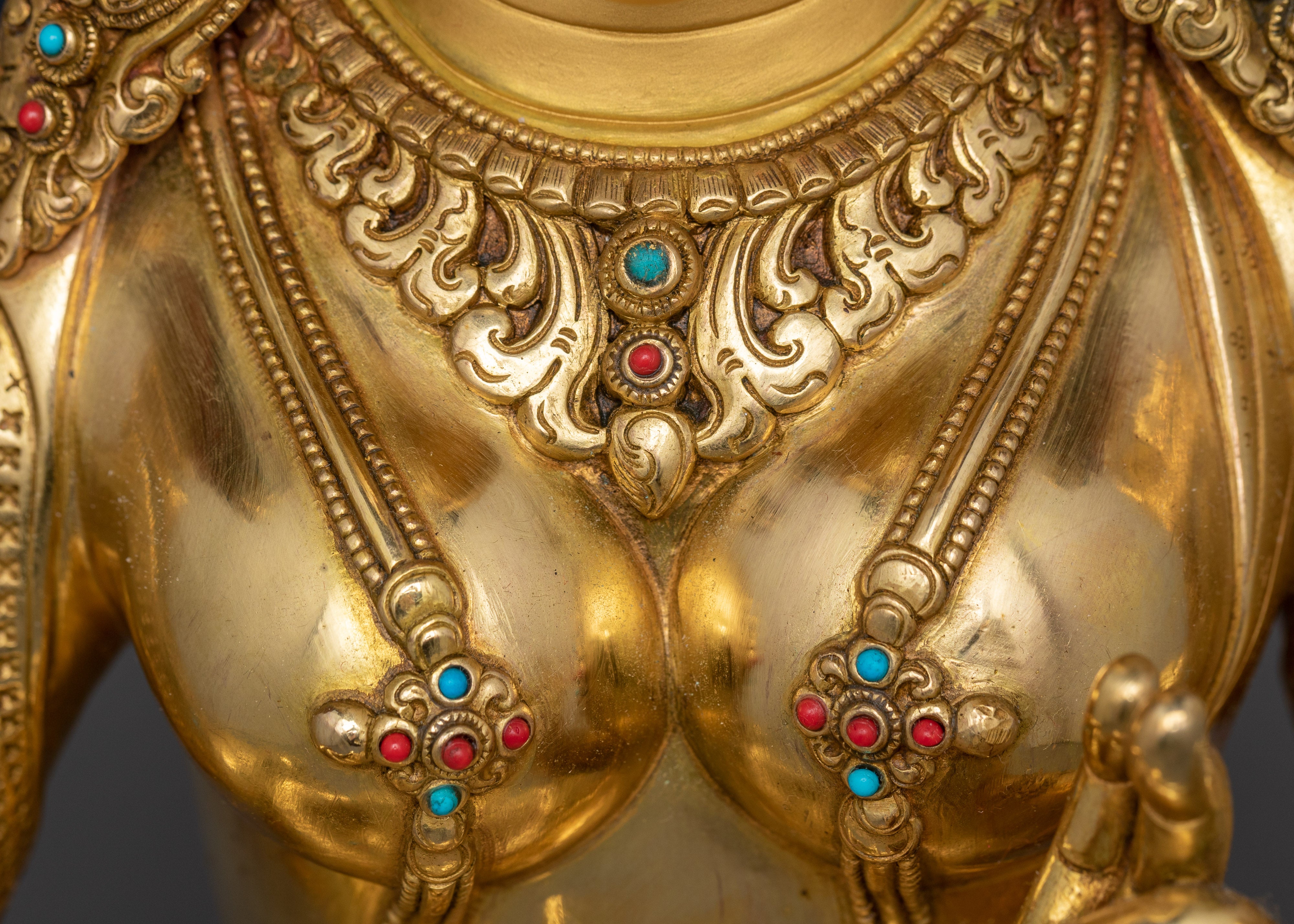 Female Bodhisattva Green Tara Statue | The Embodiment of Compassion