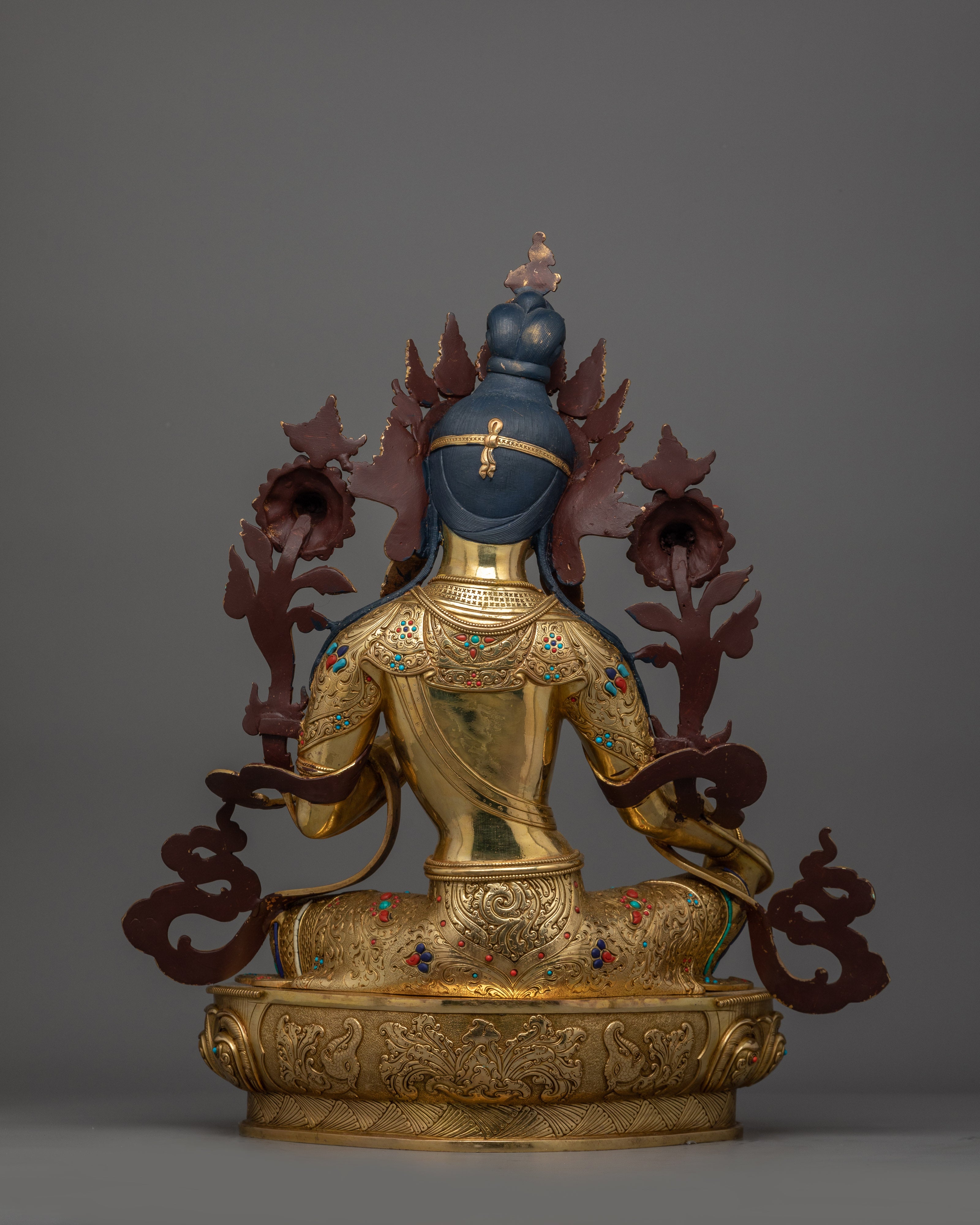 Female Bodhisattva Green Tara Statue | The Embodiment of Compassion