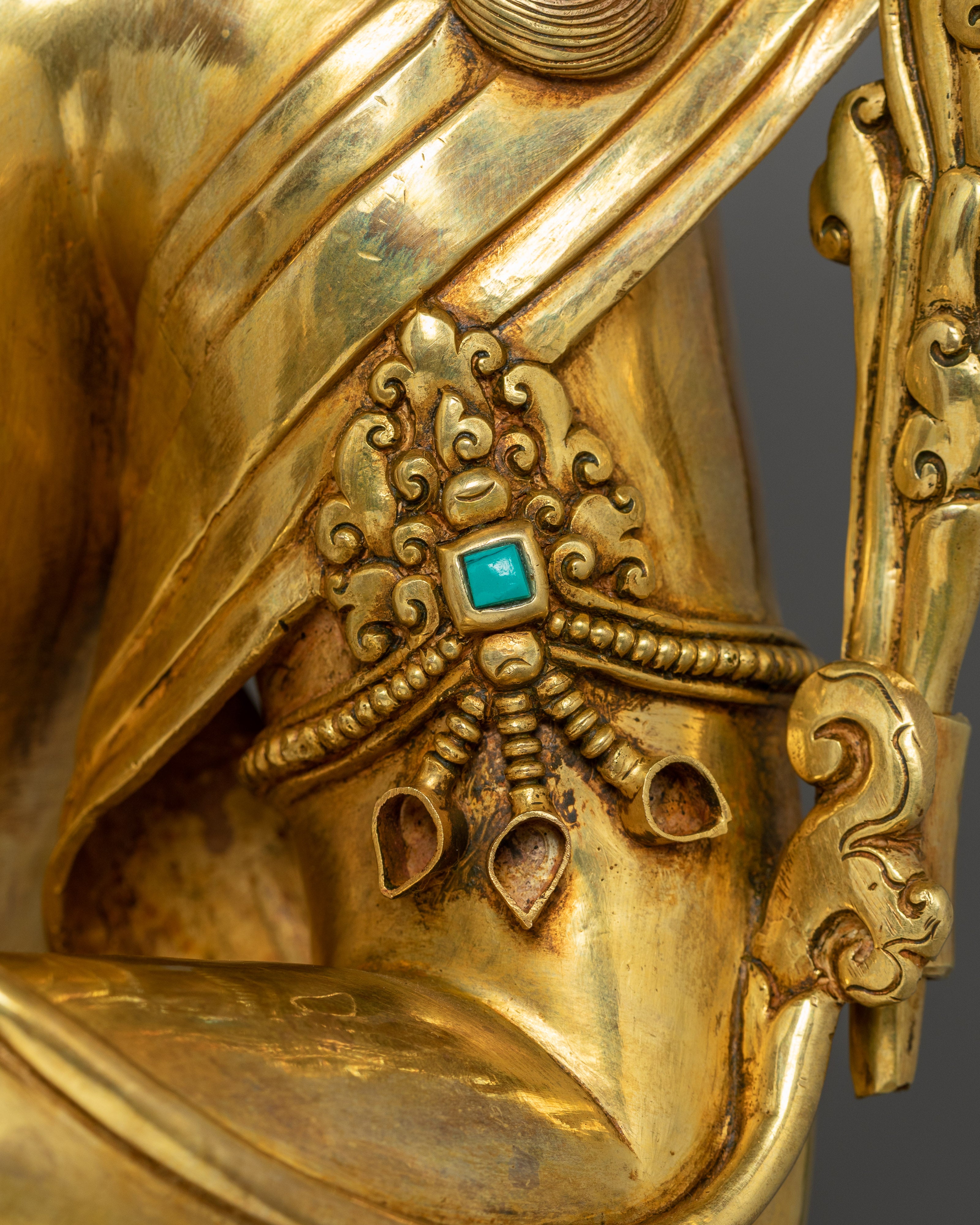 Manjushri Statue With Flaming Sword | Guardian of Dharma