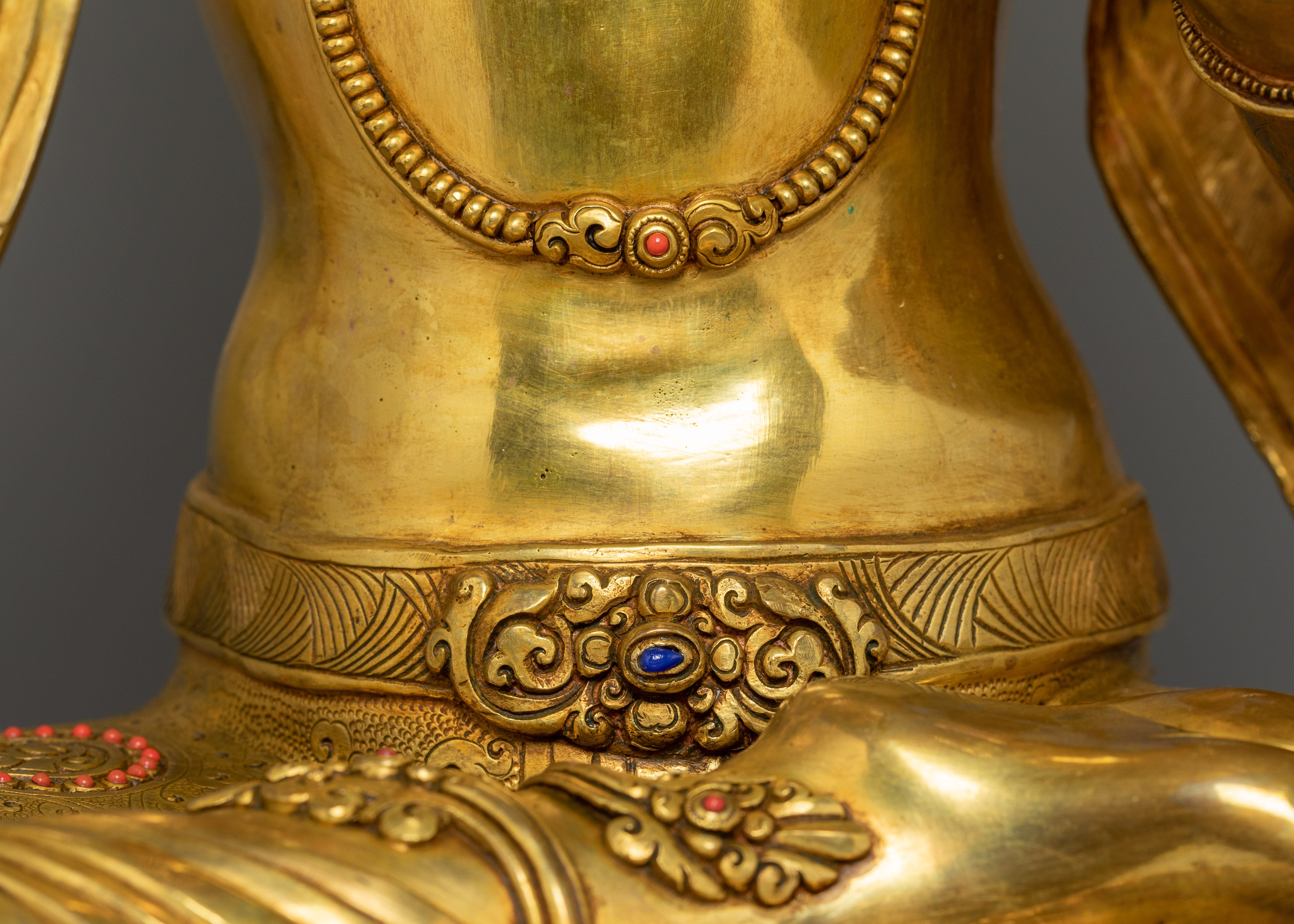 Manjushri Statue With Flaming Sword | Guardian of Dharma