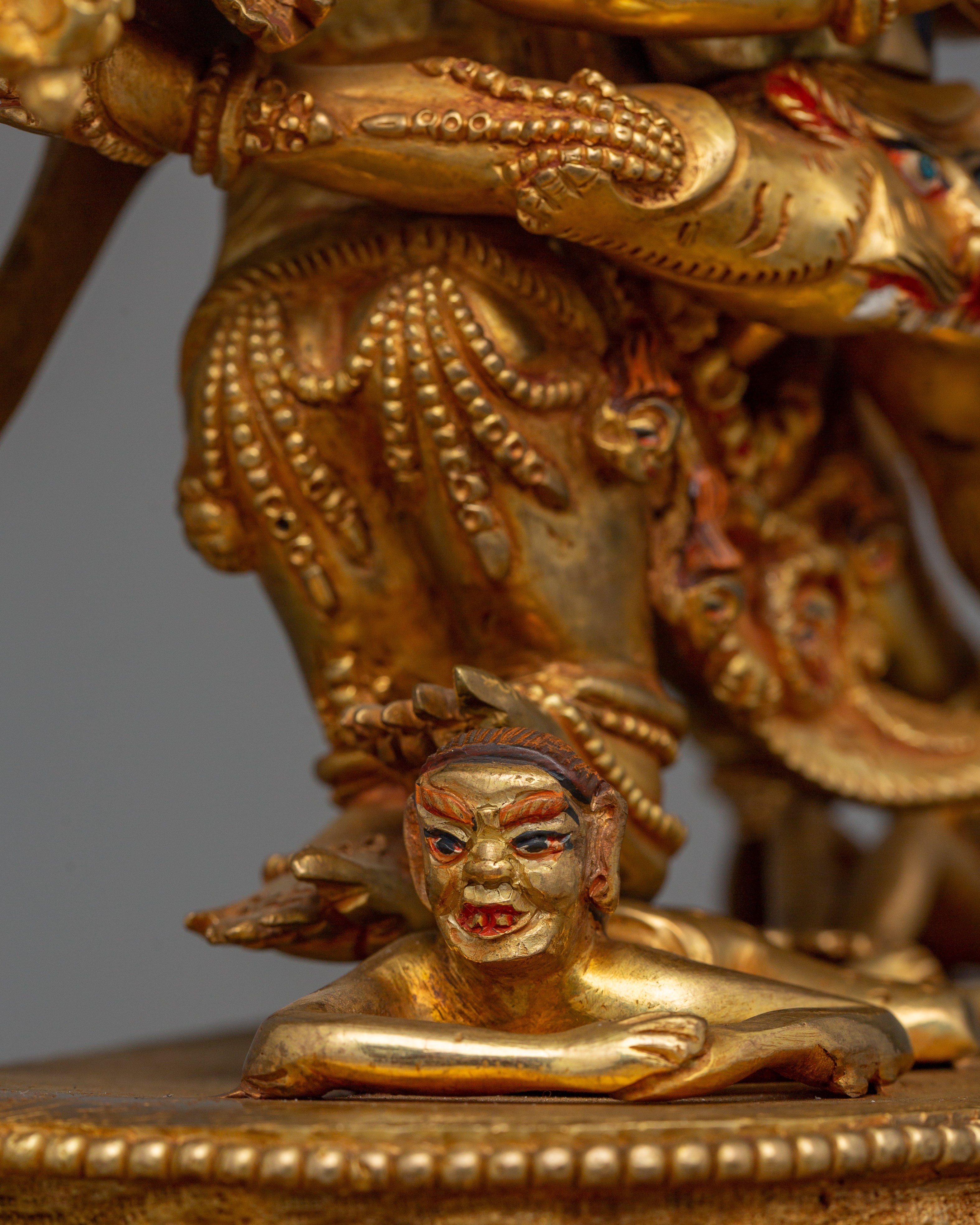 Wrathful Deity Vajrakilaya Statue | A Wrathful Form of the Buddha Vajrasattva