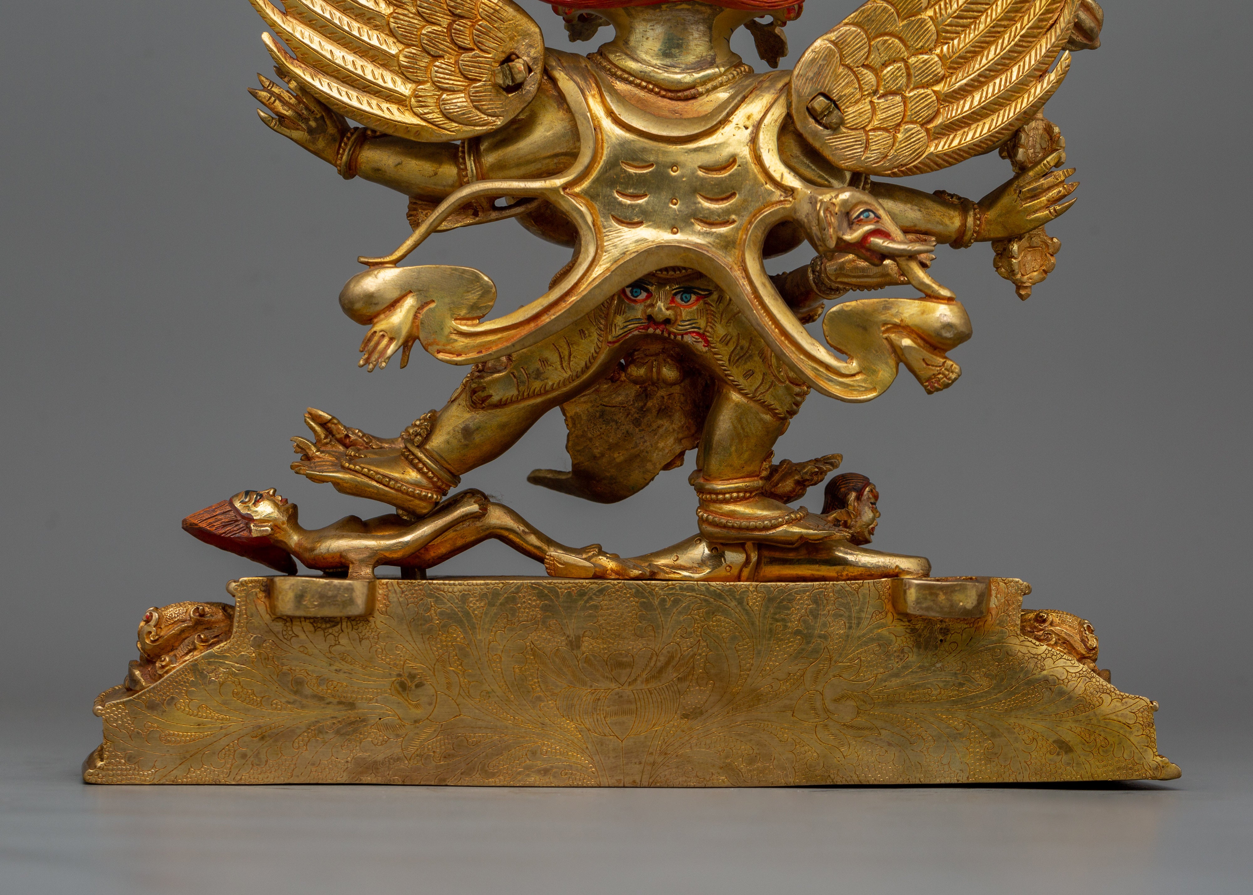 Wrathful Deity Vajrakilaya Statue | A Wrathful Form of the Buddha Vajrasattva