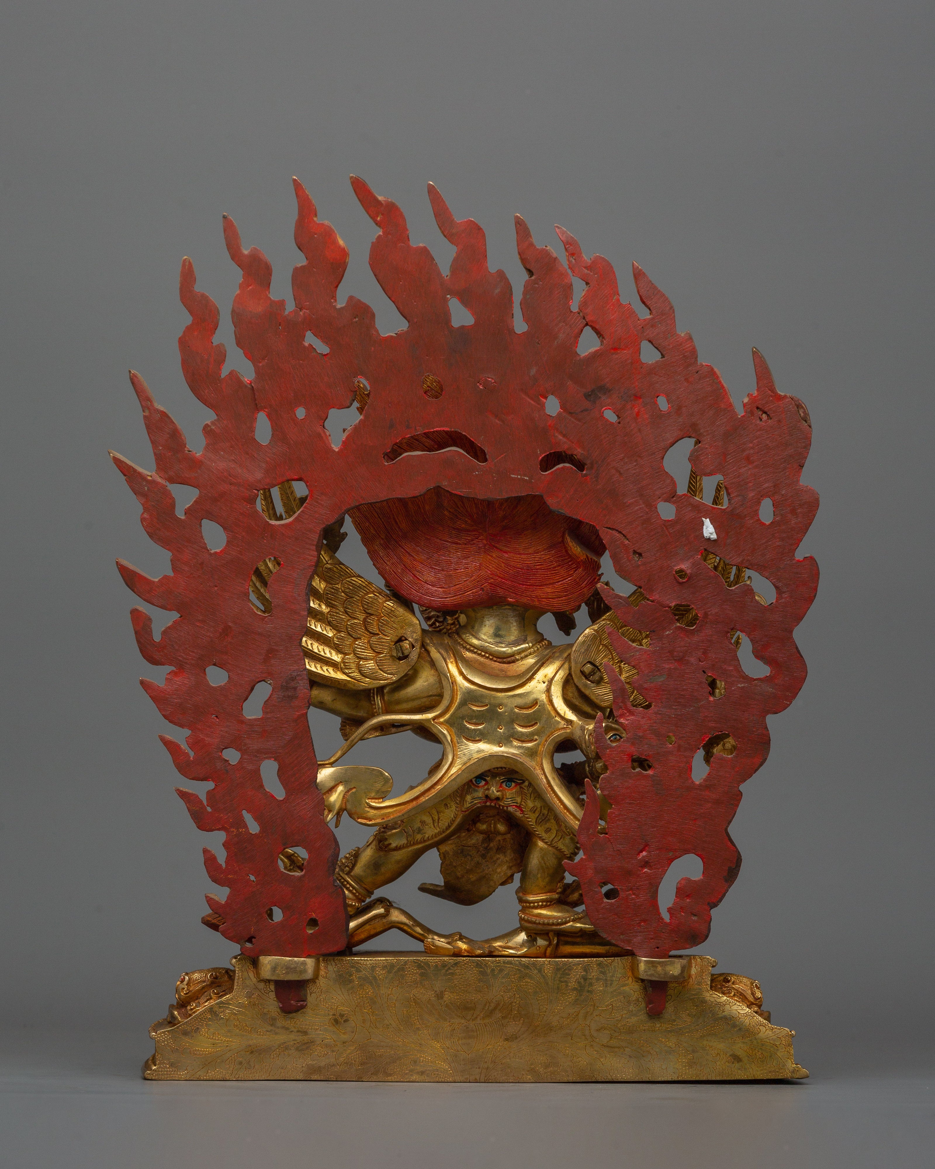 Wrathful Deity Vajrakilaya Statue | A Wrathful Form of the Buddha Vajrasattva