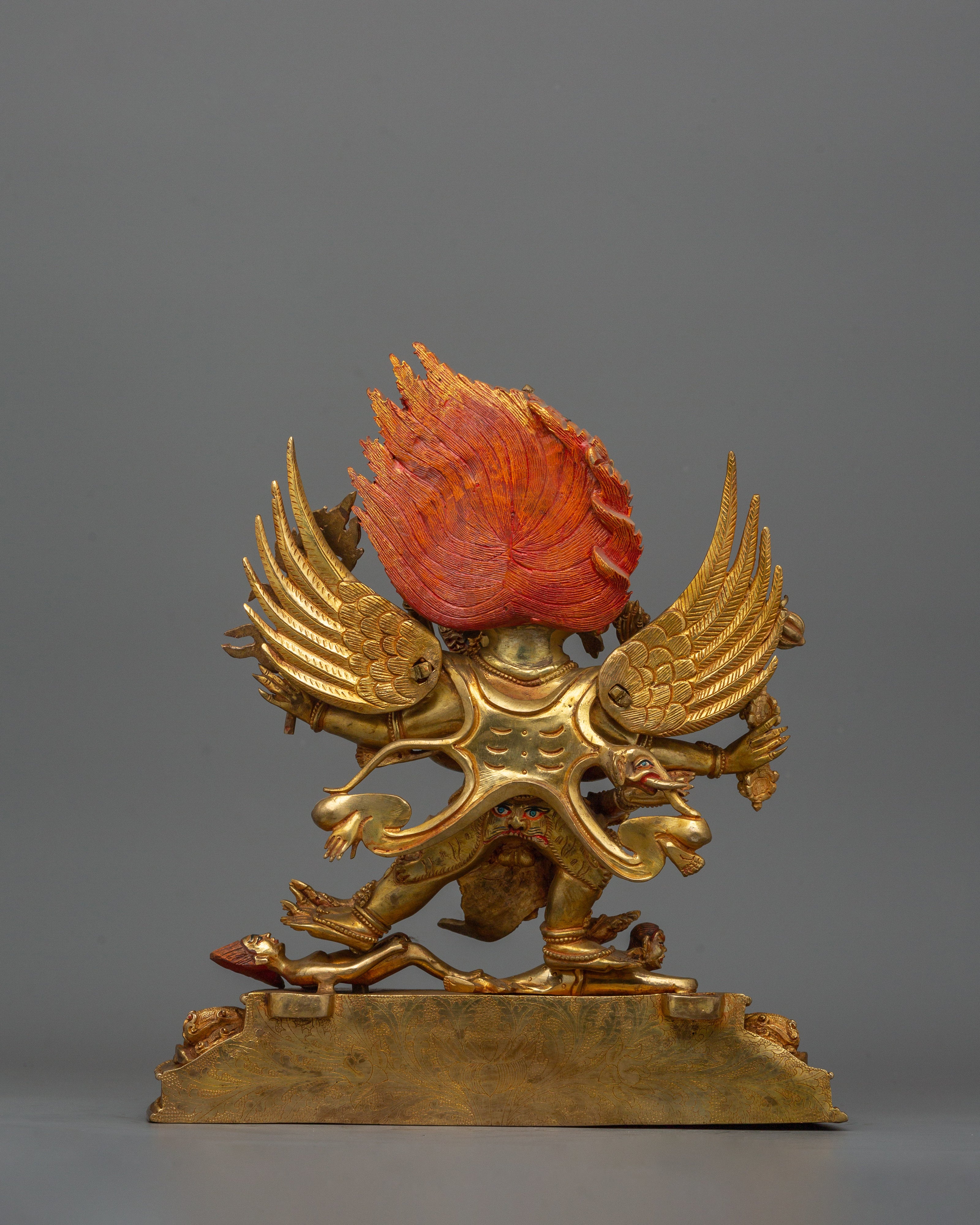 Wrathful Deity Vajrakilaya Statue | A Wrathful Form of the Buddha Vajrasattva