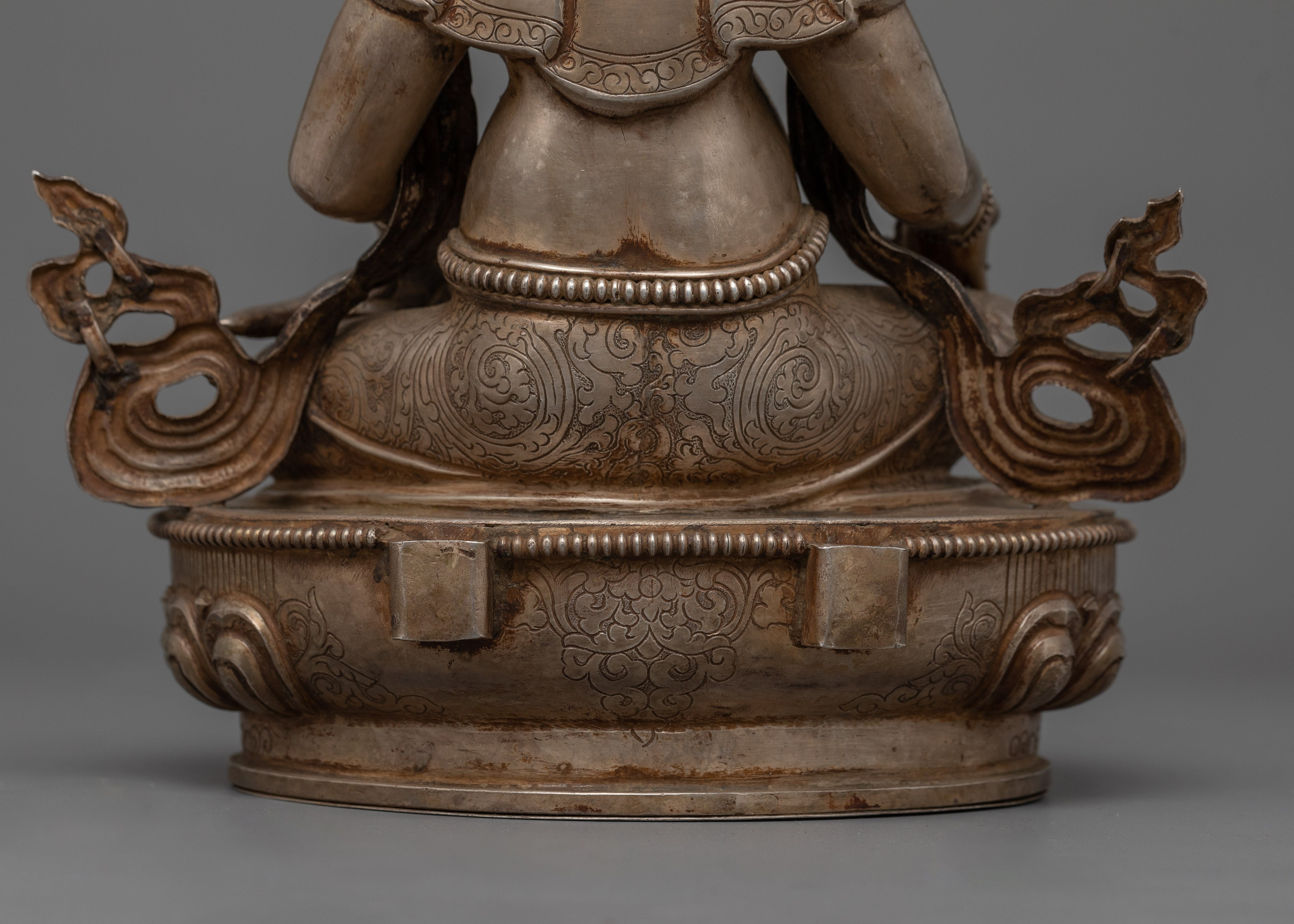 Religious Himalayan Sculpture of Tibetan Wealth Deity Dzambhala | Deity of Prosperity