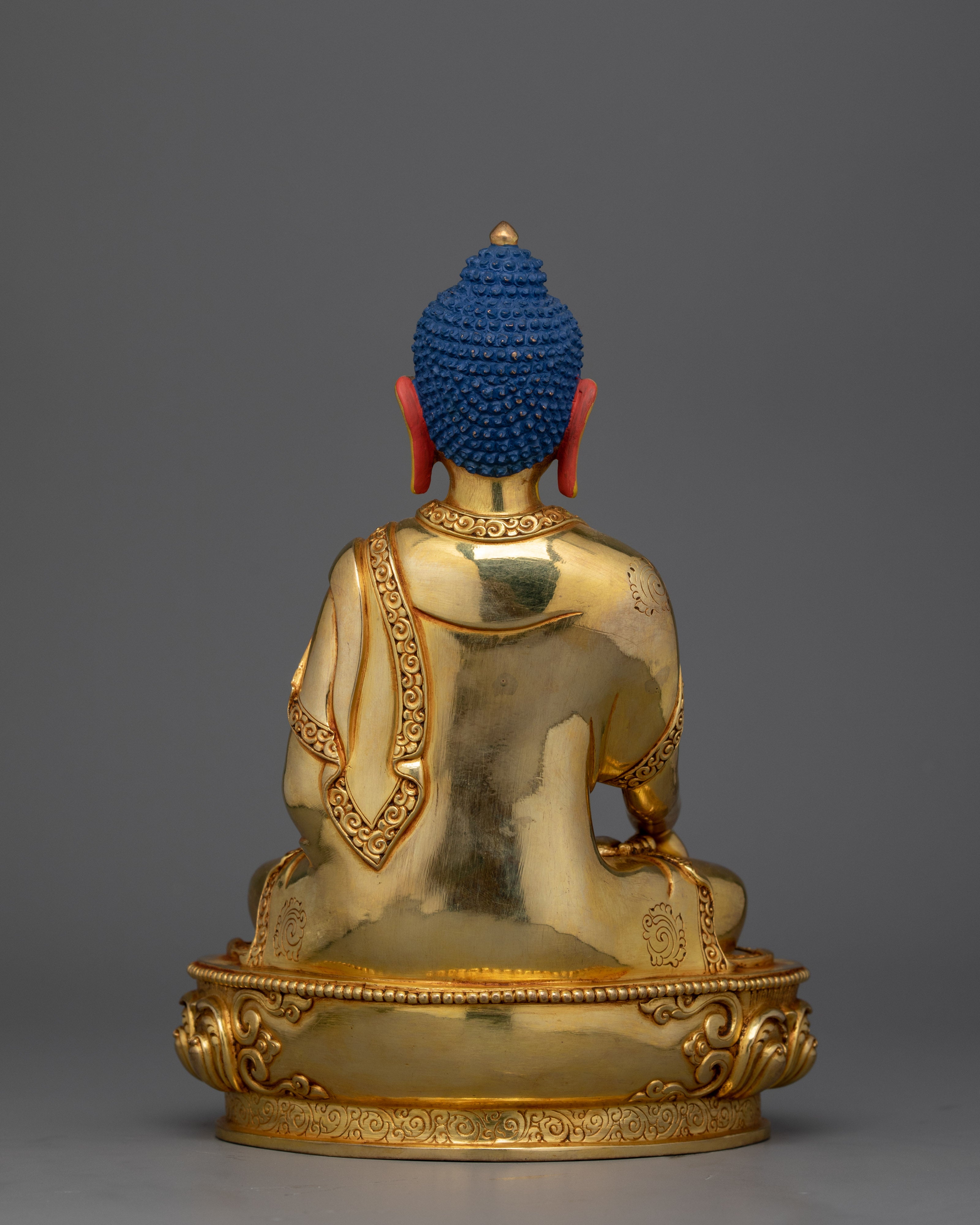 Representation of Buddha of Enlightenment Statue | Ideal for Rituals and Reflection