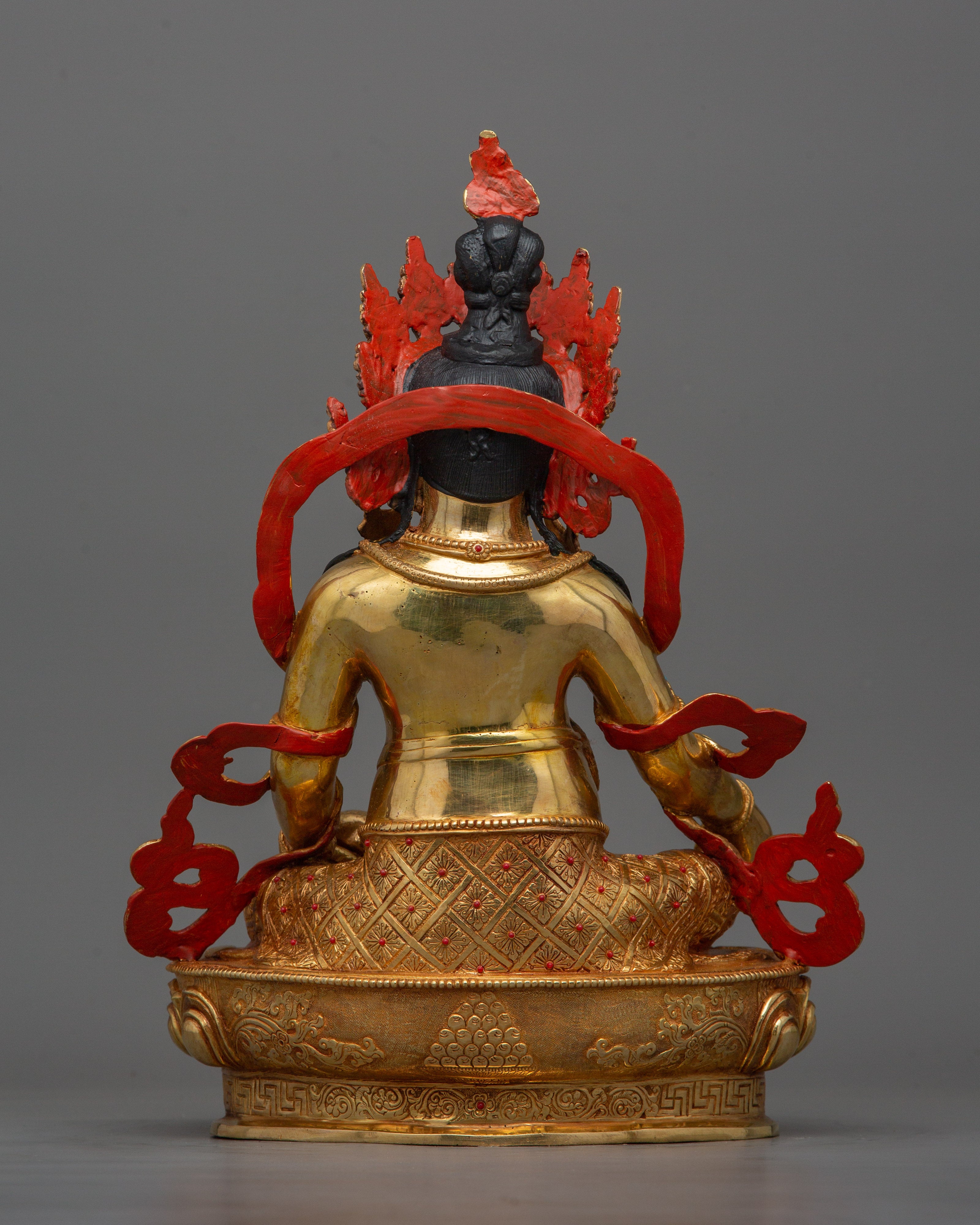 Meditation Wealth Deity Dzambhala Statue | Icon for Material and Spiritual Abundance