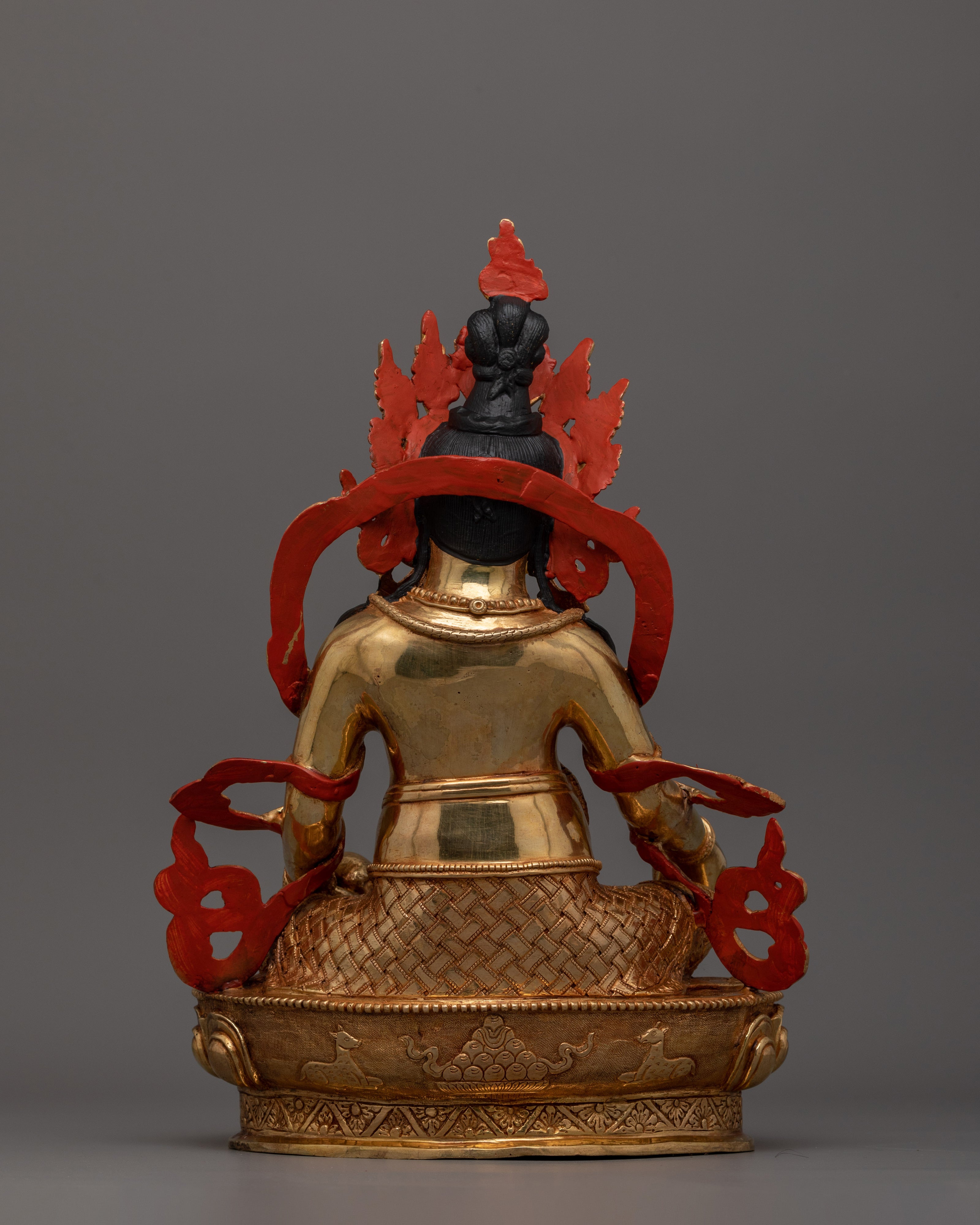 Himalayan Dzambhala Statue for Shrine | Icon for Spiritual Abundance