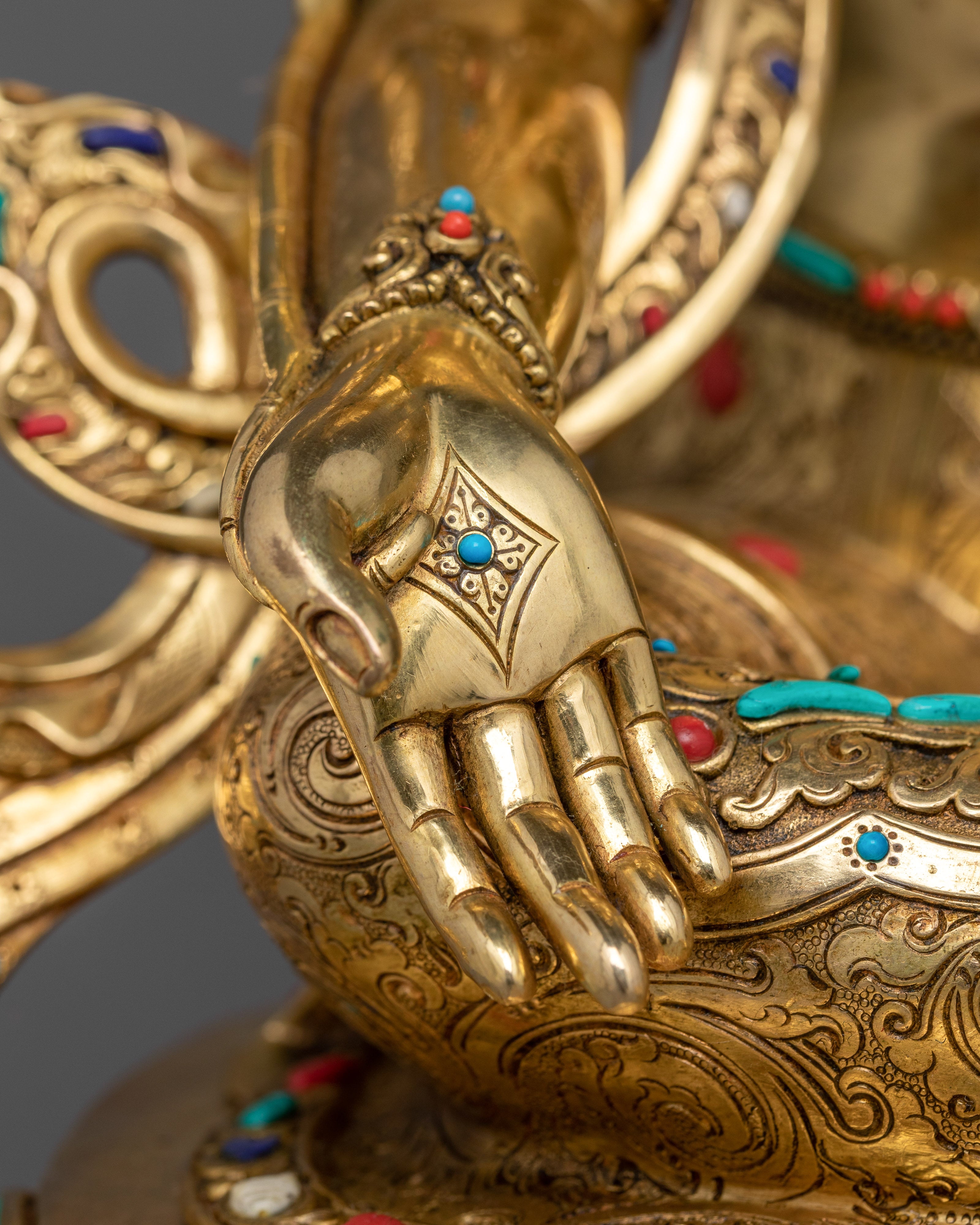 Compassionate Goddess Green Tara Figurine | Divine Feminine Art