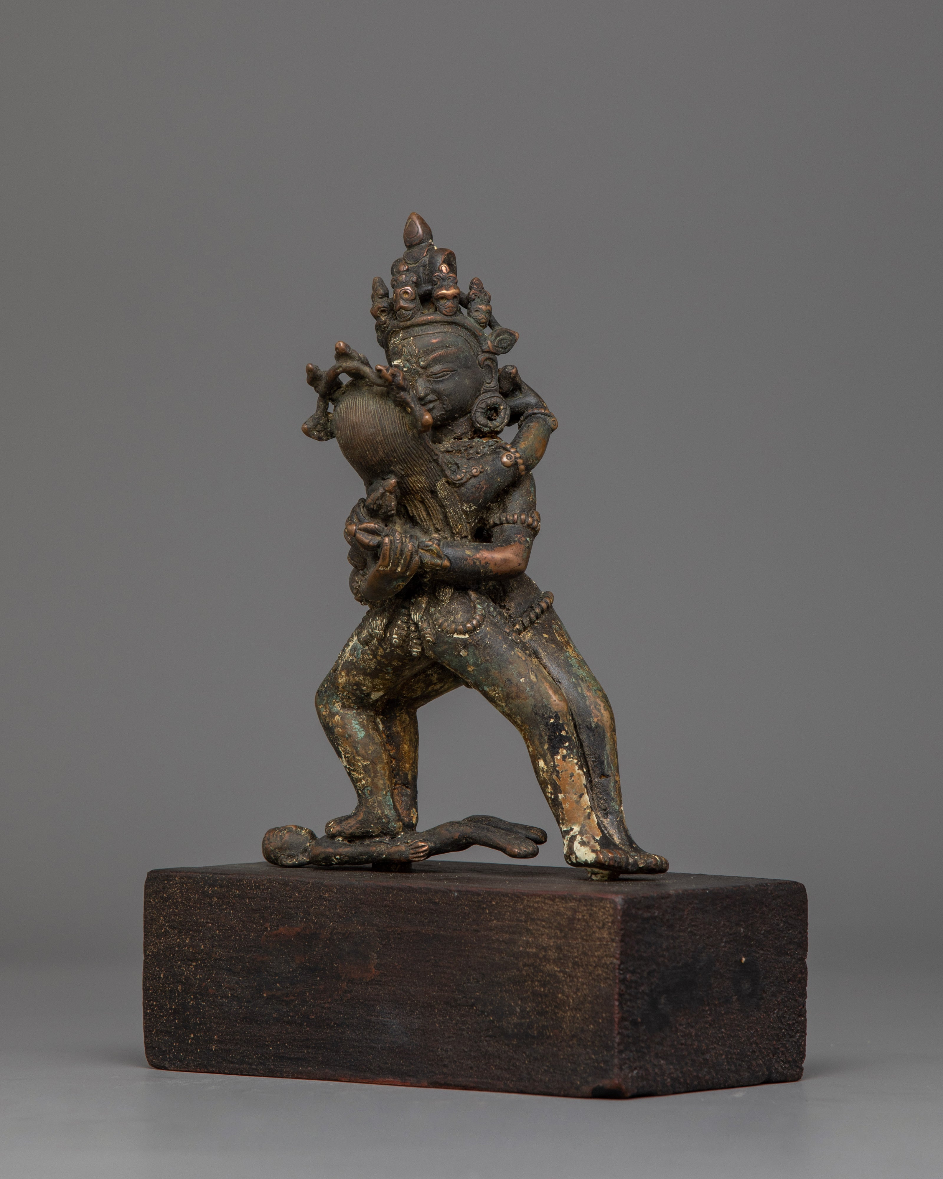 8.3 Inch Chakrasambhara Yidam Statue | The Deity of Supreme Bliss