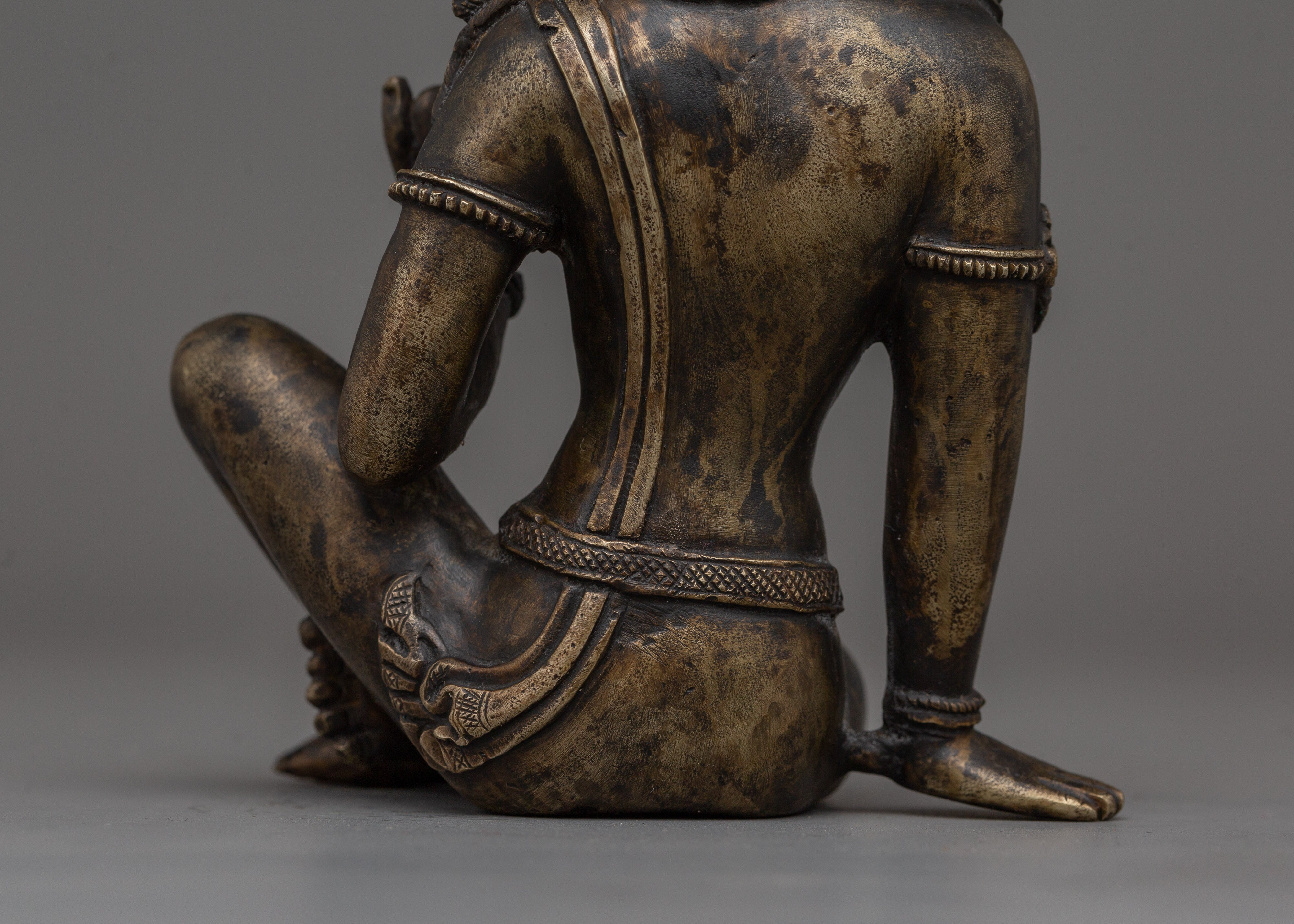 Feminine Energy Green Tara Statue | Tibetan Spiritual Artwork