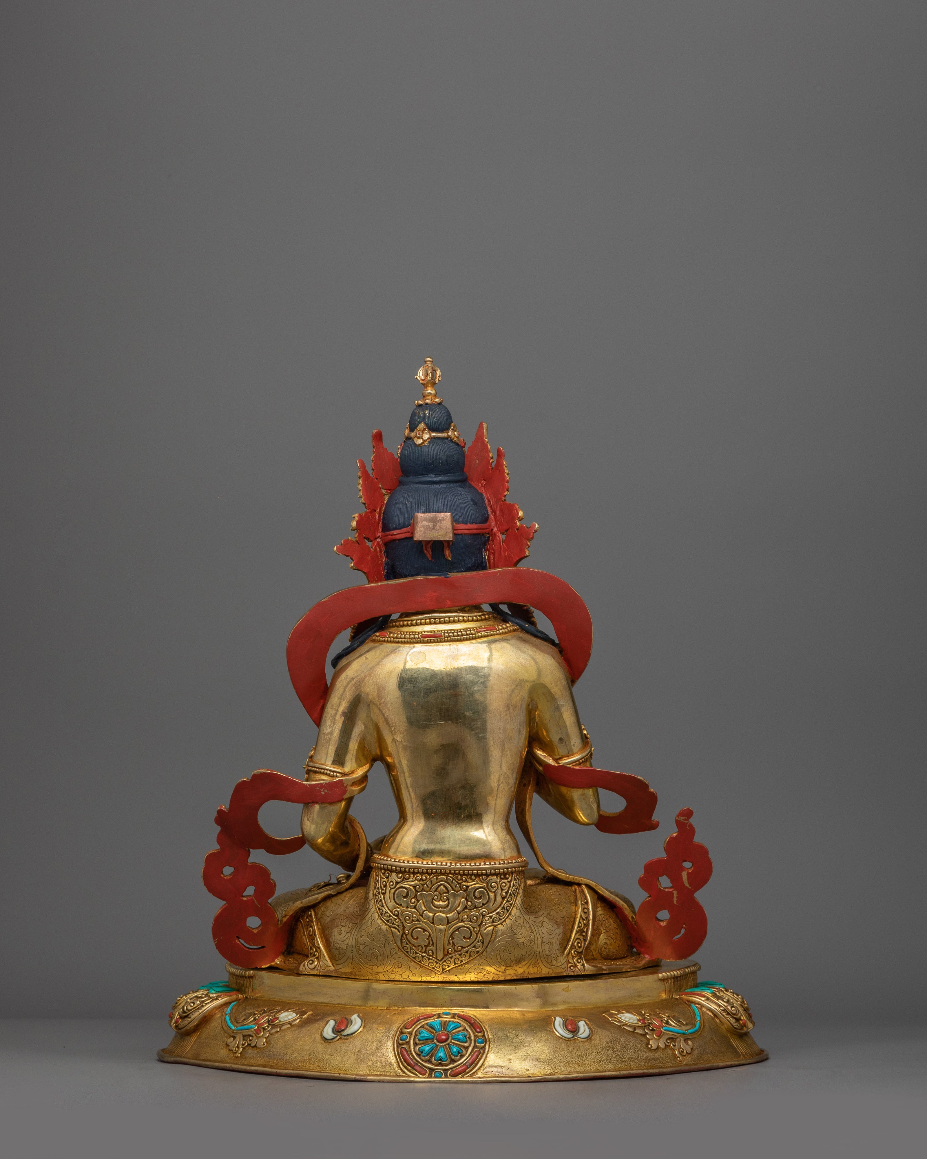 Golden Vajrasattva Statue for Altar | An Exquisite Piece, Handmade in Nepal