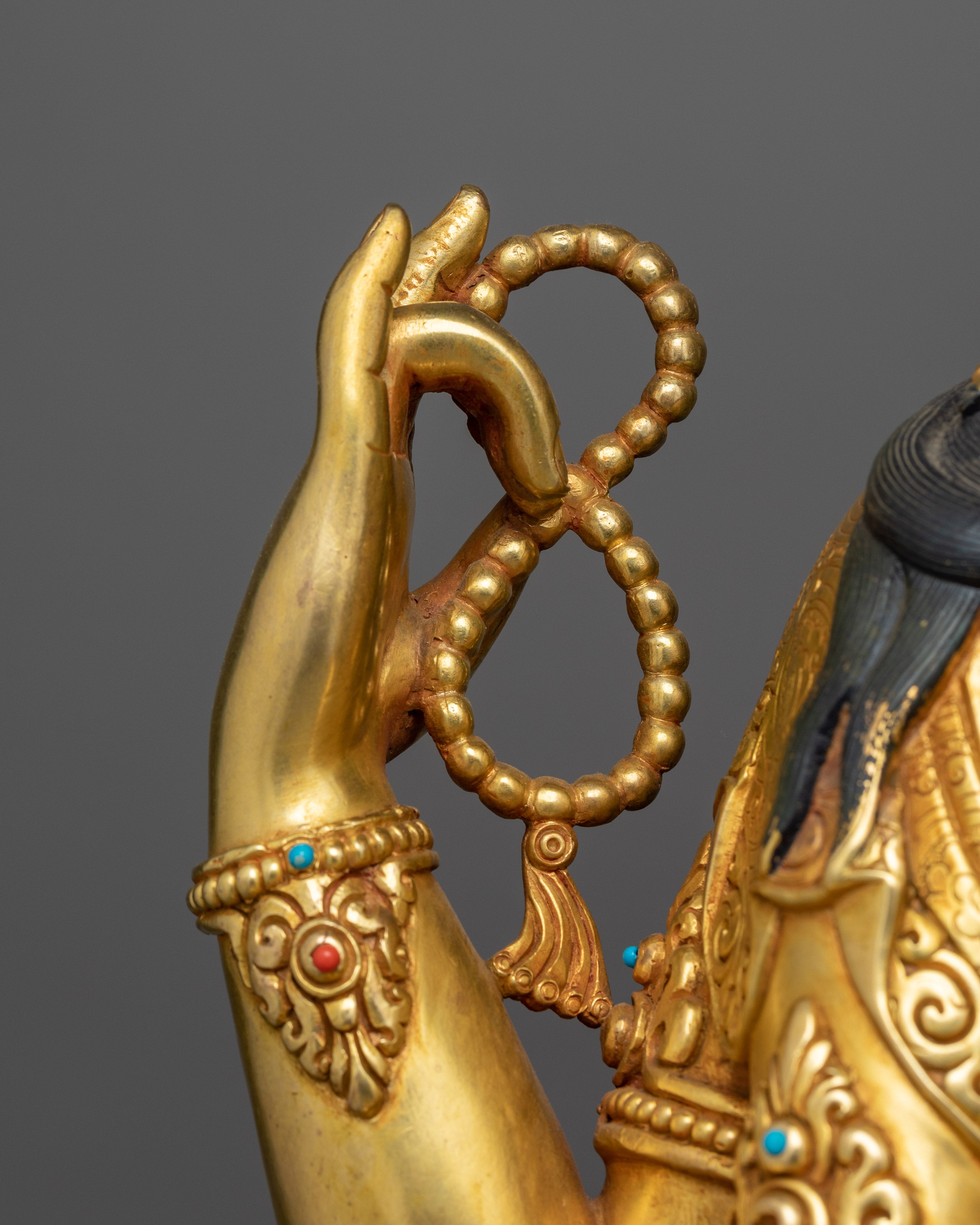 Tibetan Art for Meditation Chenrezig Lokeshvara Figurine | Symbol of Universal Compassion