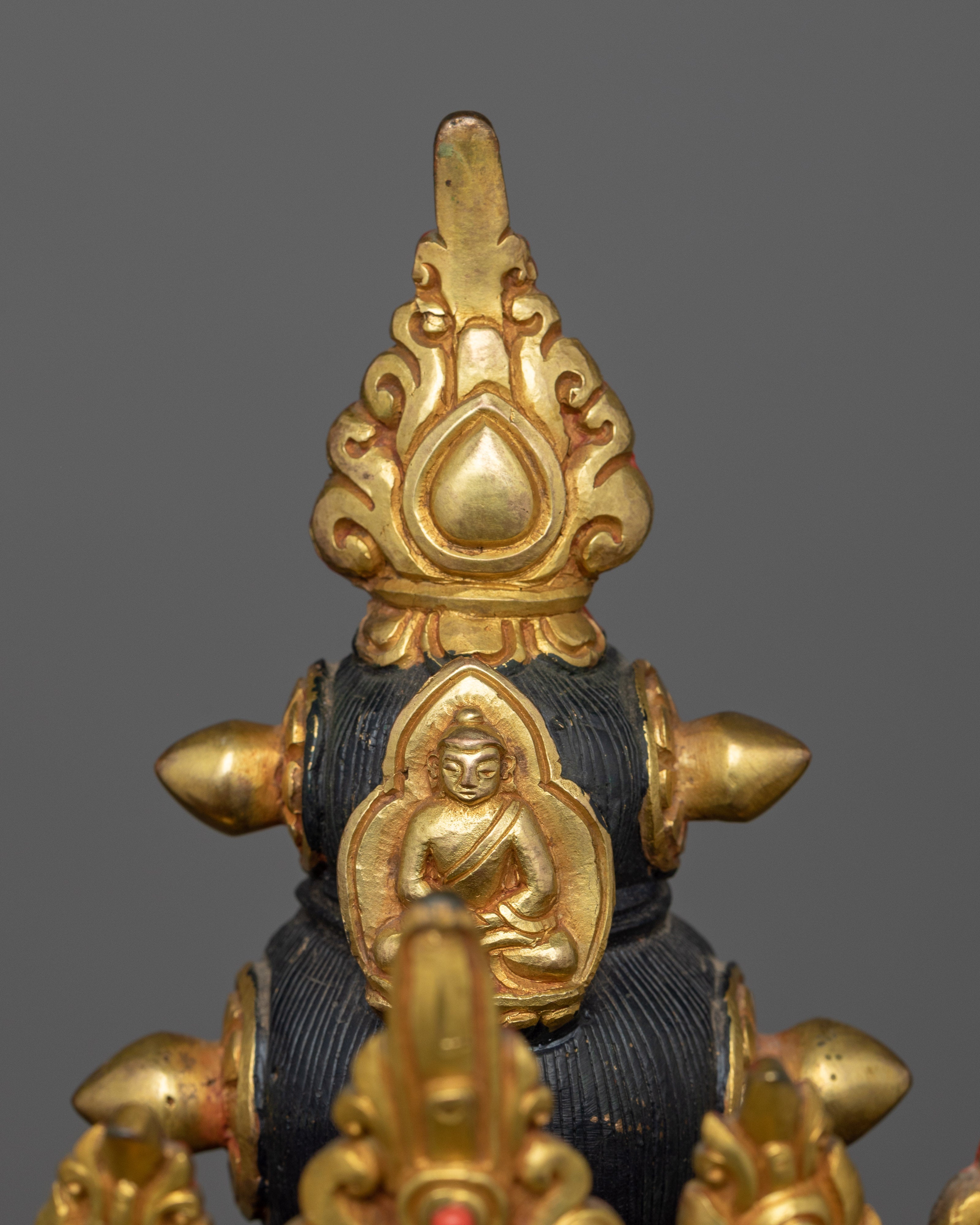Tibetan Art for Meditation Chenrezig Lokeshvara Figurine | Symbol of Universal Compassion