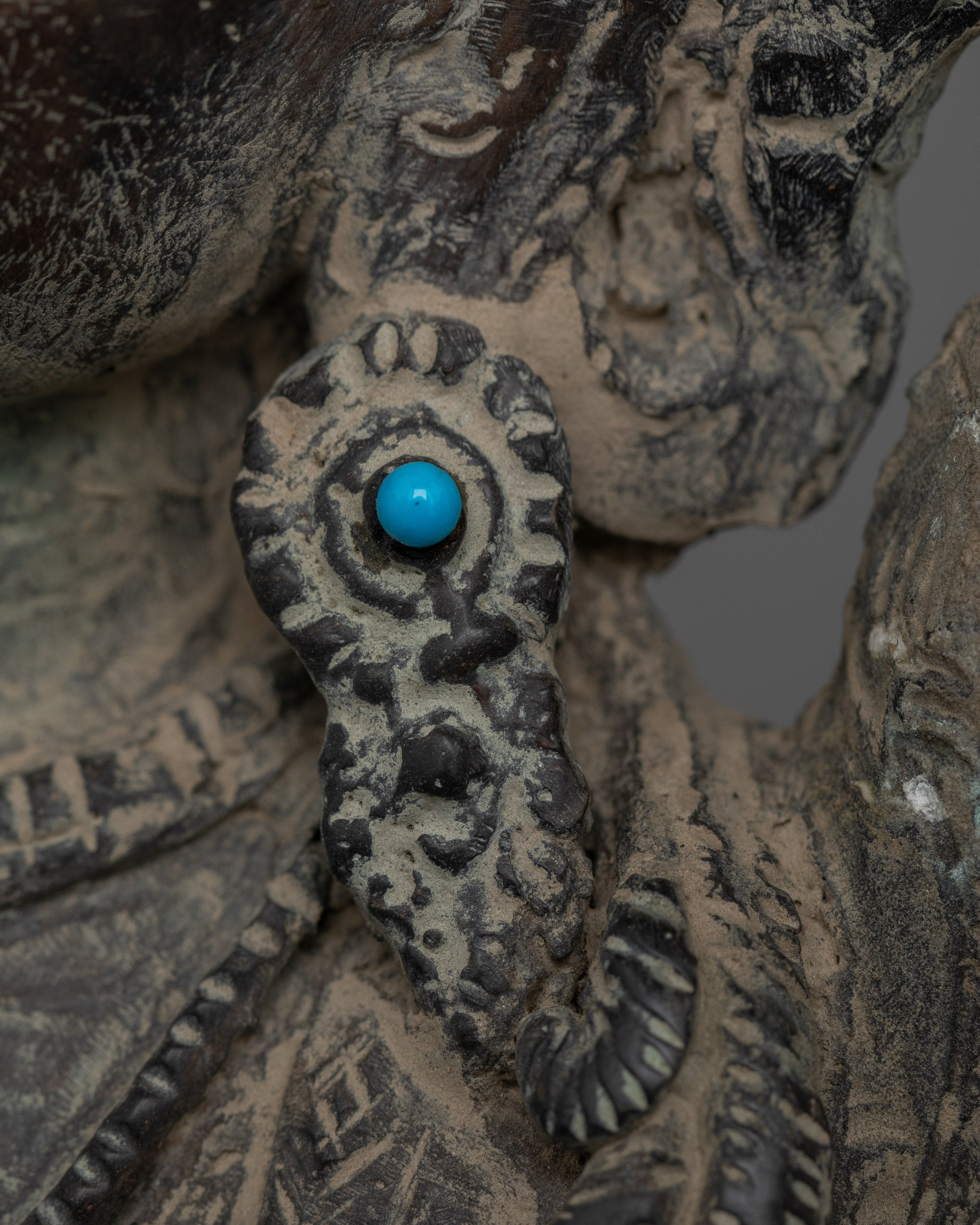 Namasangati Antique Finished Buddhist Art | Sculpture for Wisdom and Devotion