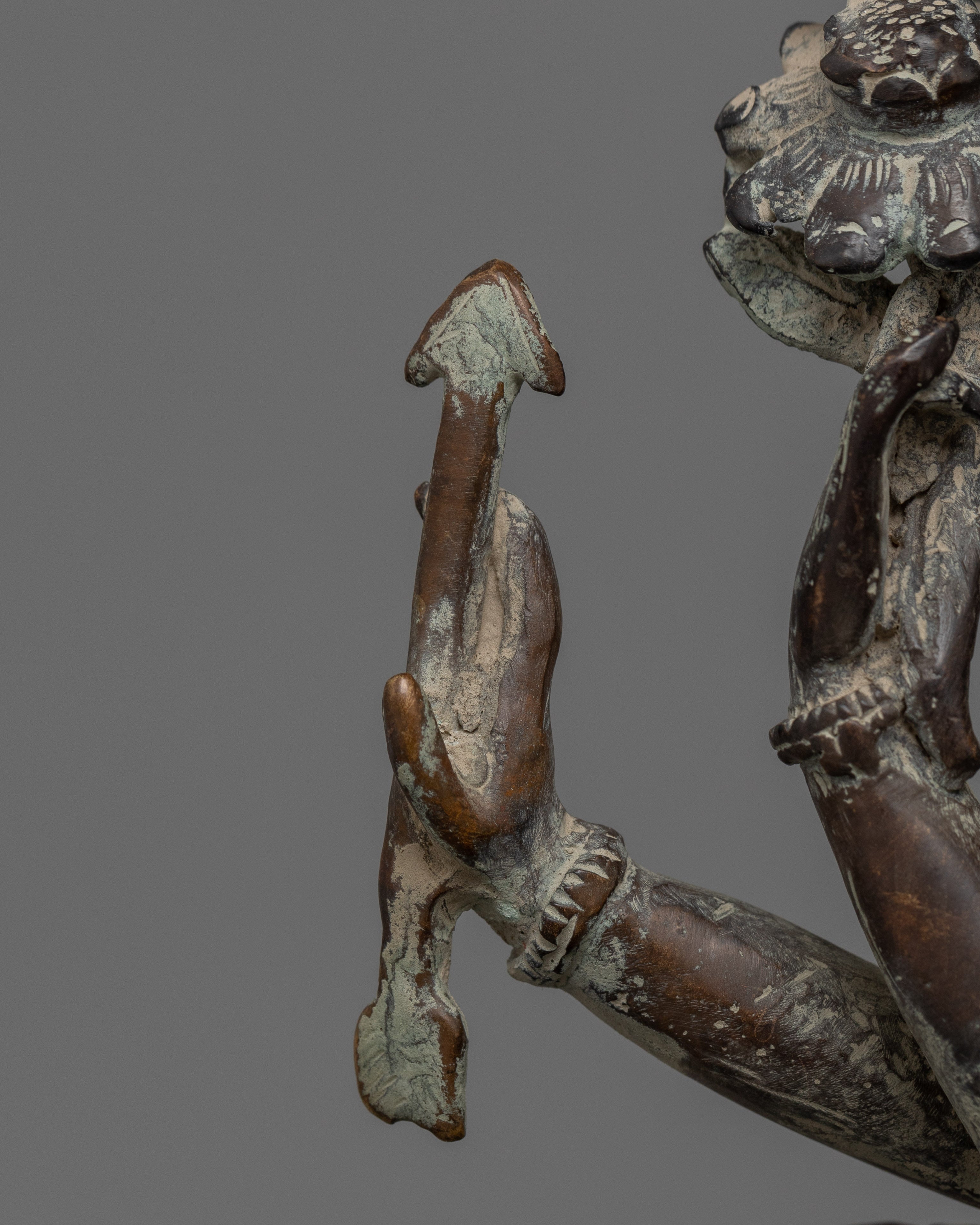 Namasangati Antique Finished Buddhist Art | Sculpture for Wisdom and Devotion