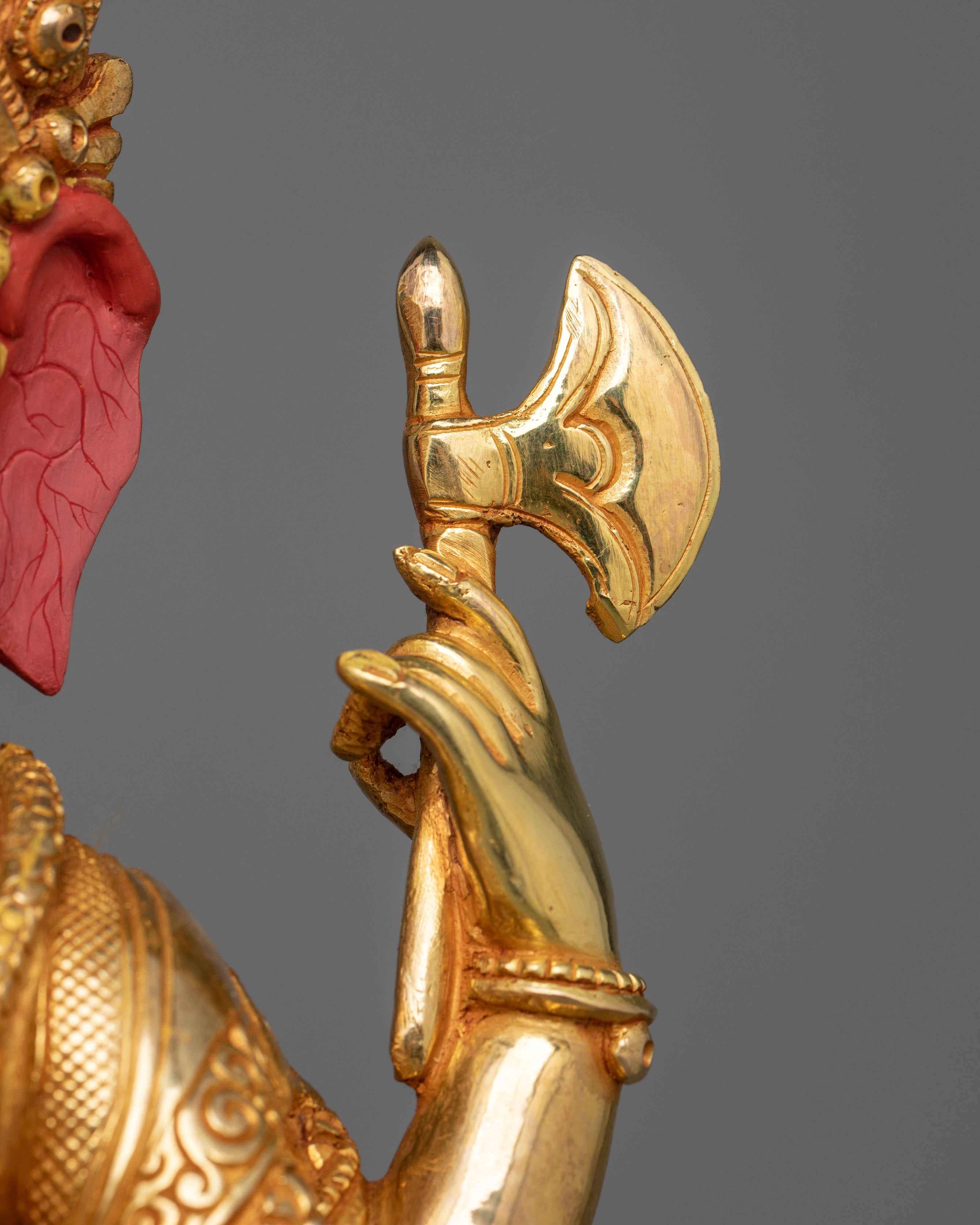 Ganapati Statue, Bodhisattva Ganesh Altar Decor | Hinduism Elephant Headed God