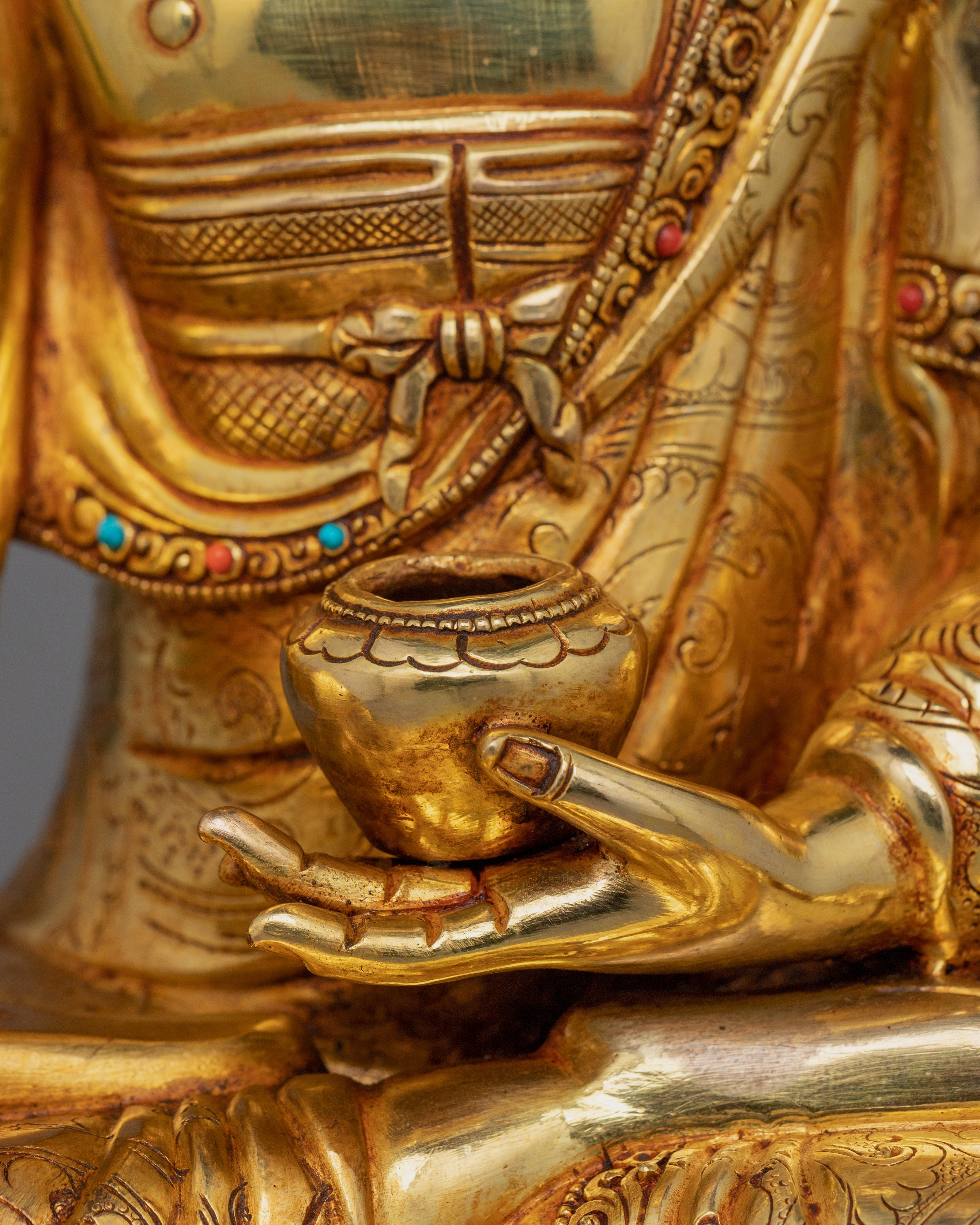 Handcrafted Set of Enlightened Buddhas | Symbols of Compassion, Wisdom, and Enlightenment