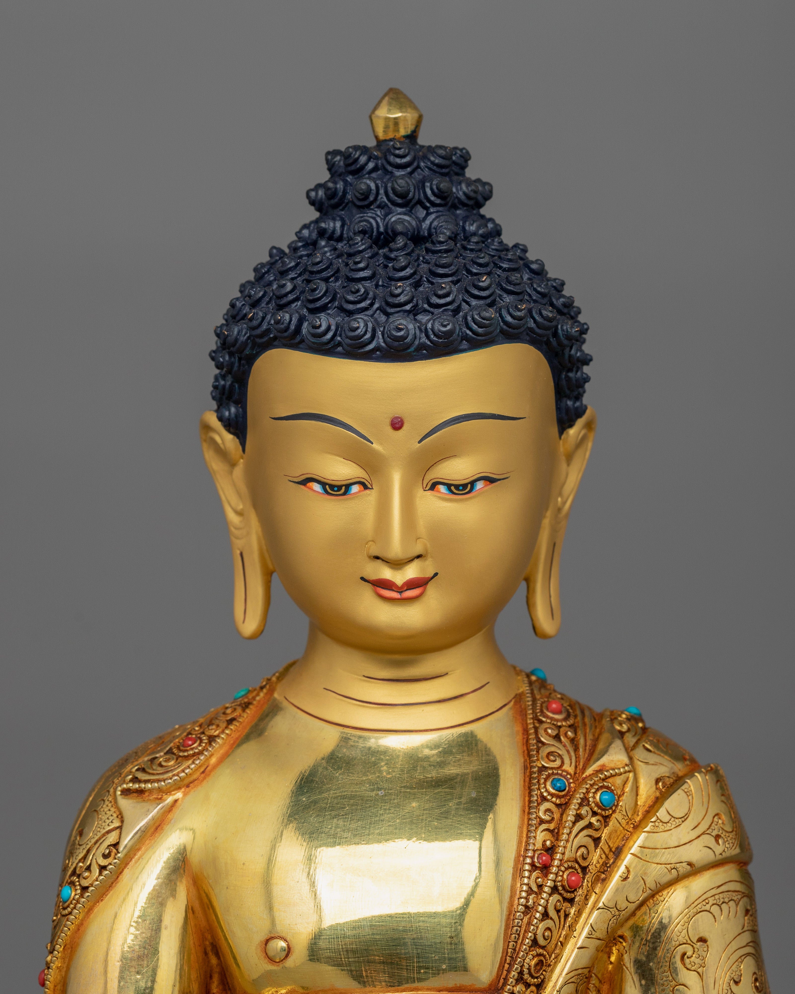 Handcrafted Set of Enlightened Buddhas | Symbols of Compassion, Wisdom, and Enlightenment