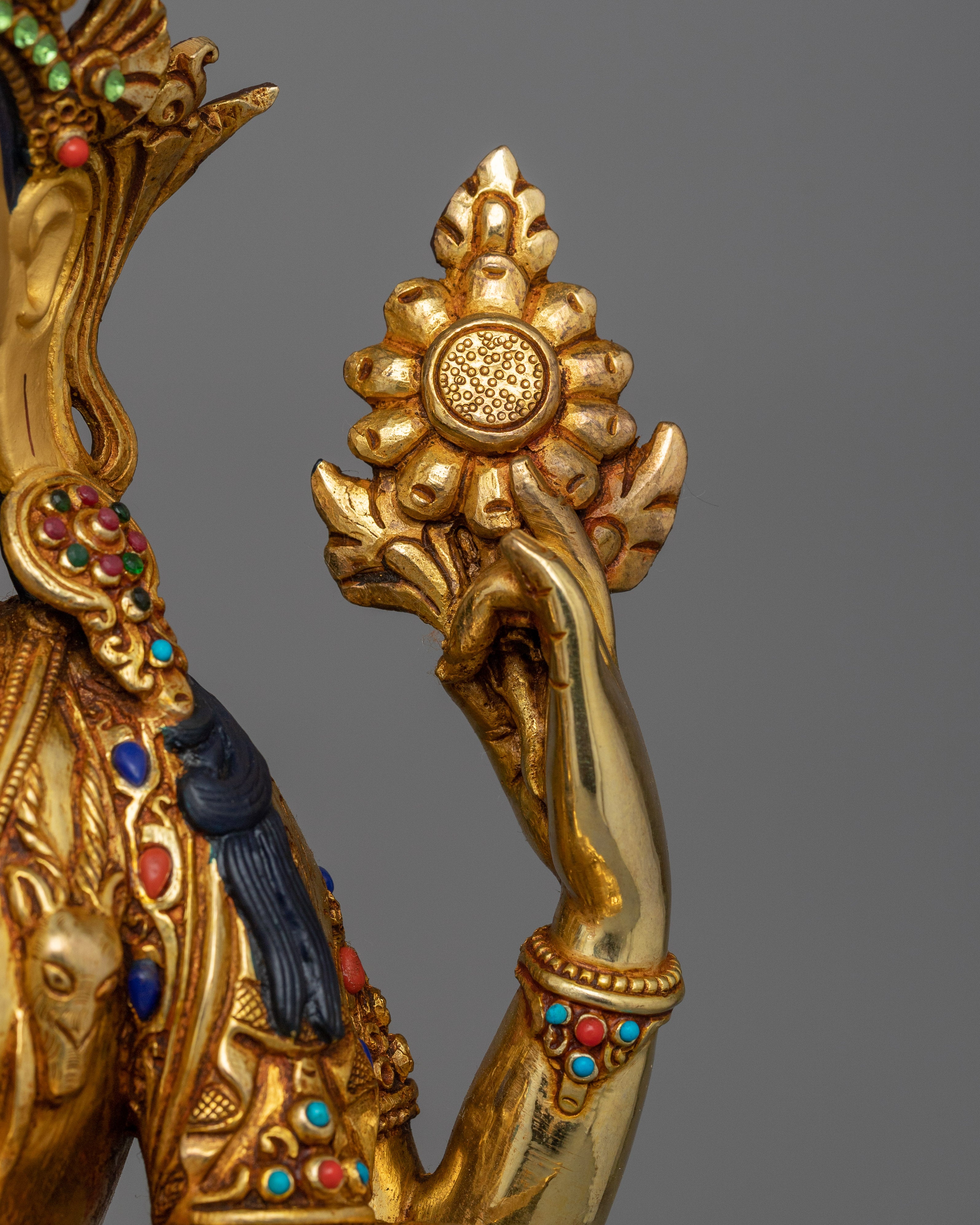 Handcrafted Set of Enlightened Buddhas | Symbols of Compassion, Wisdom, and Enlightenment