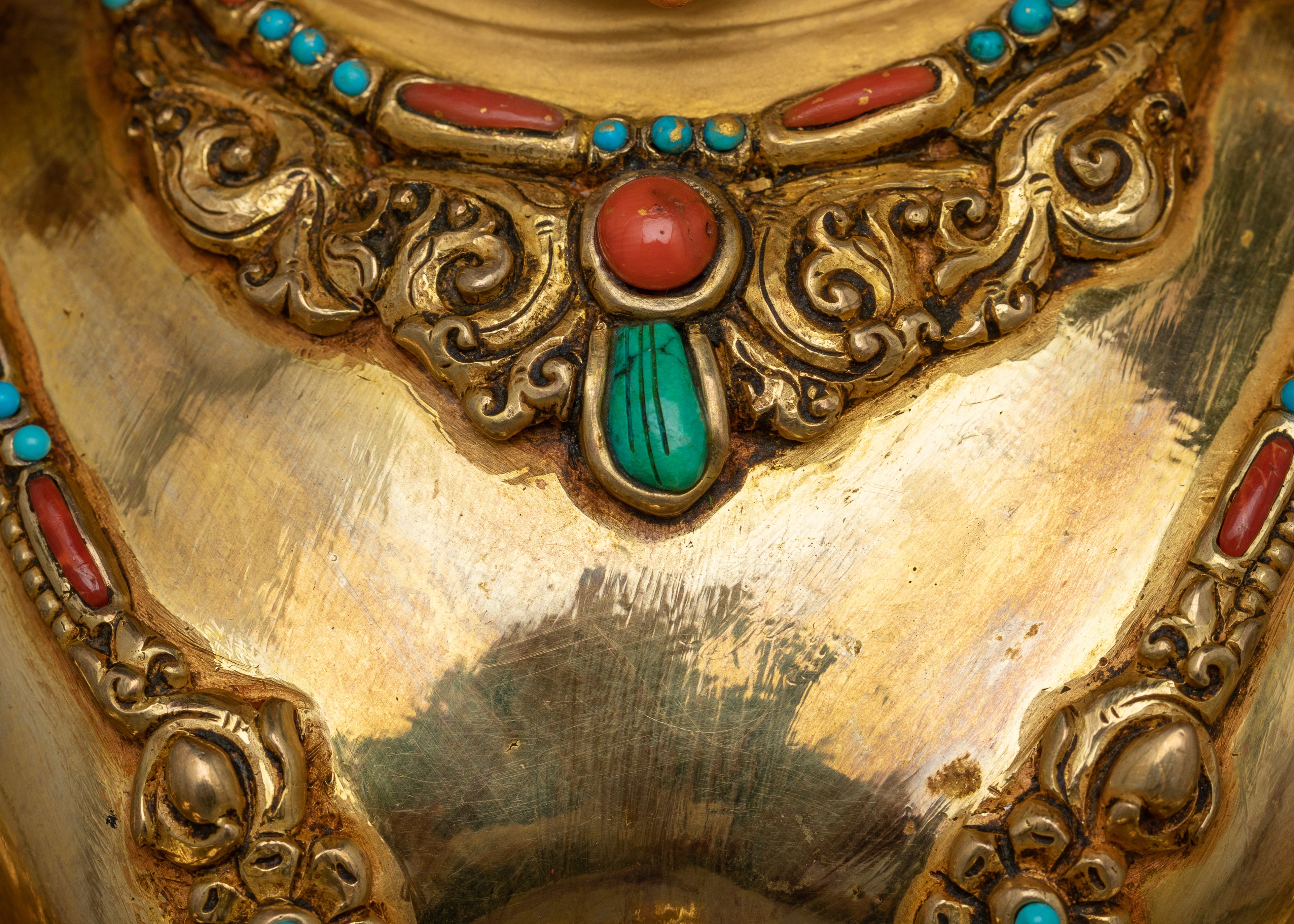 Himalayan Prosperity Sculpture of Dzambhala | God of Fortune Wealth