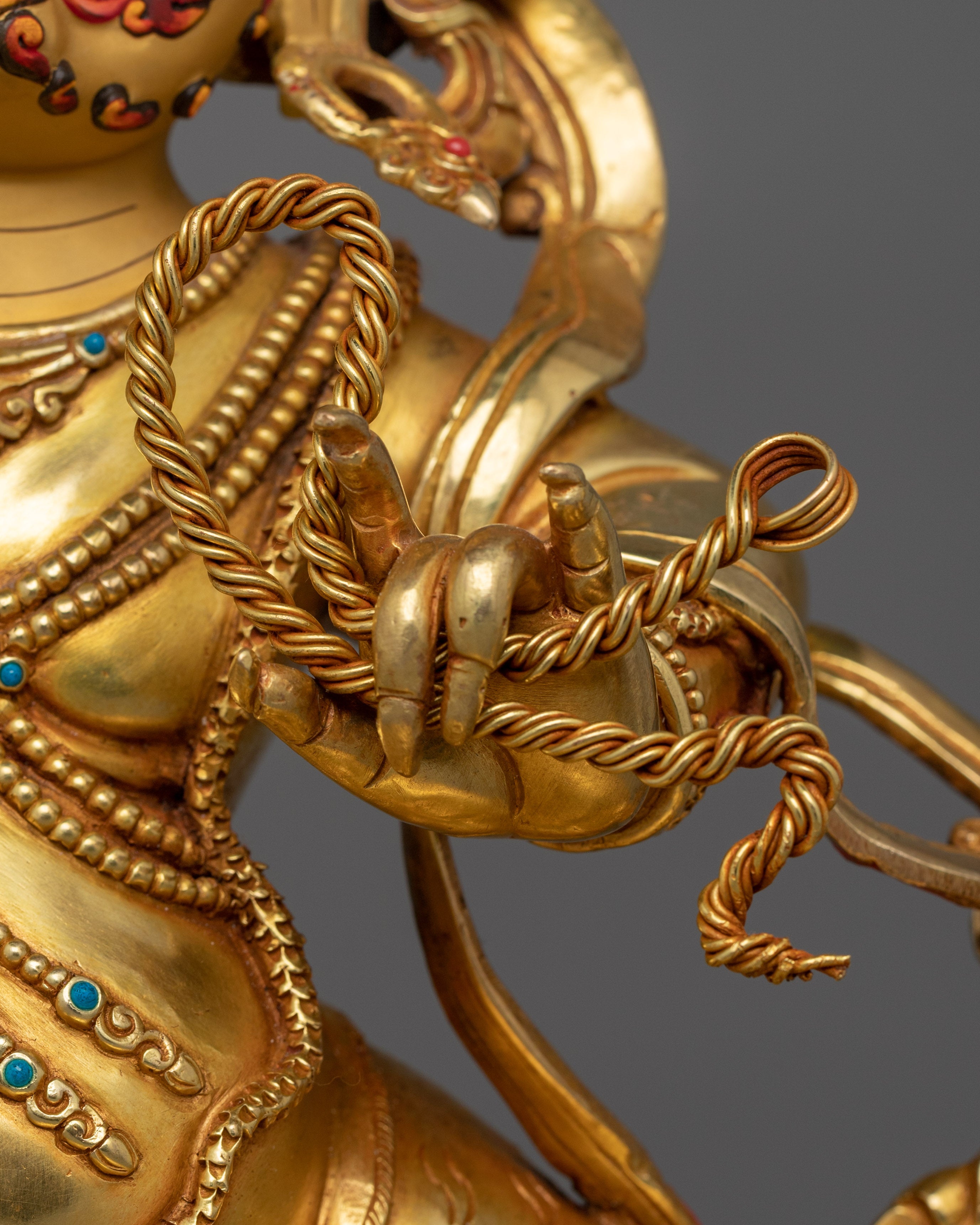 Tibetan Vajrapani Bodhisattva Statue | Holder of Thunderbolt