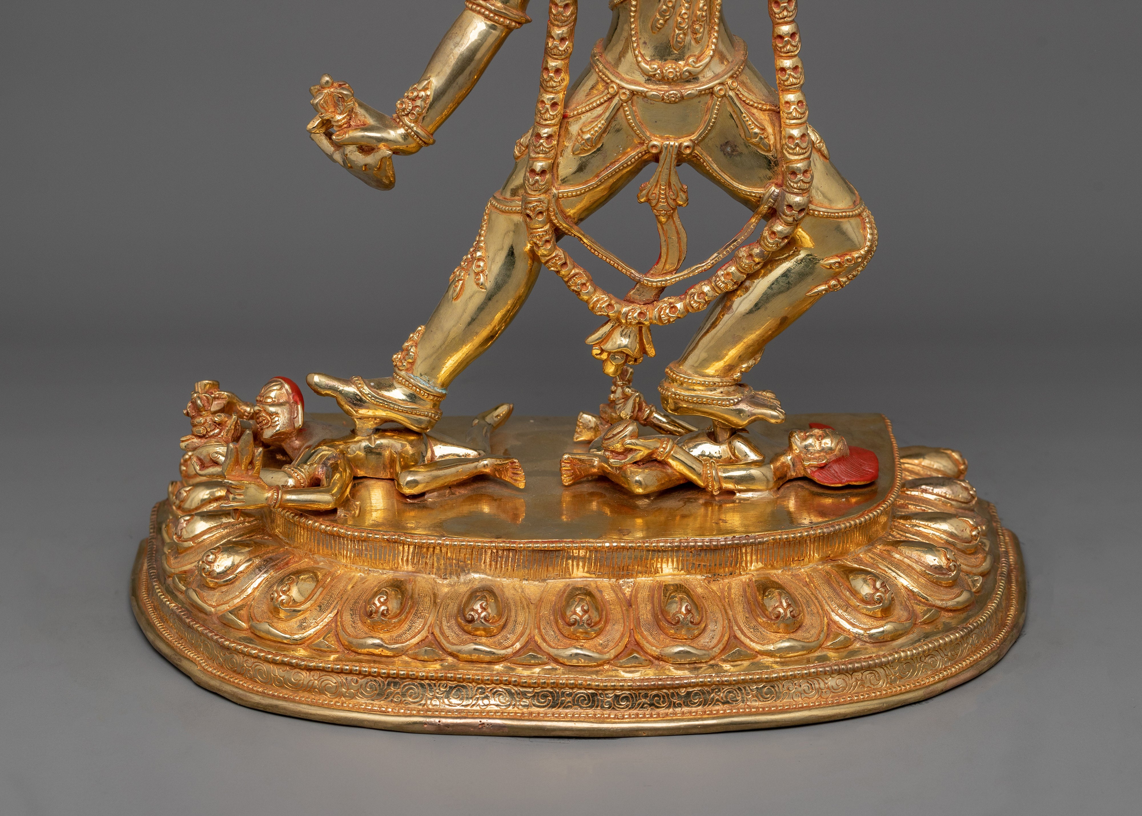 Female Buddha Tantric Deity Vajrayogini Sculpture | The Powerful Divine Red Dakini